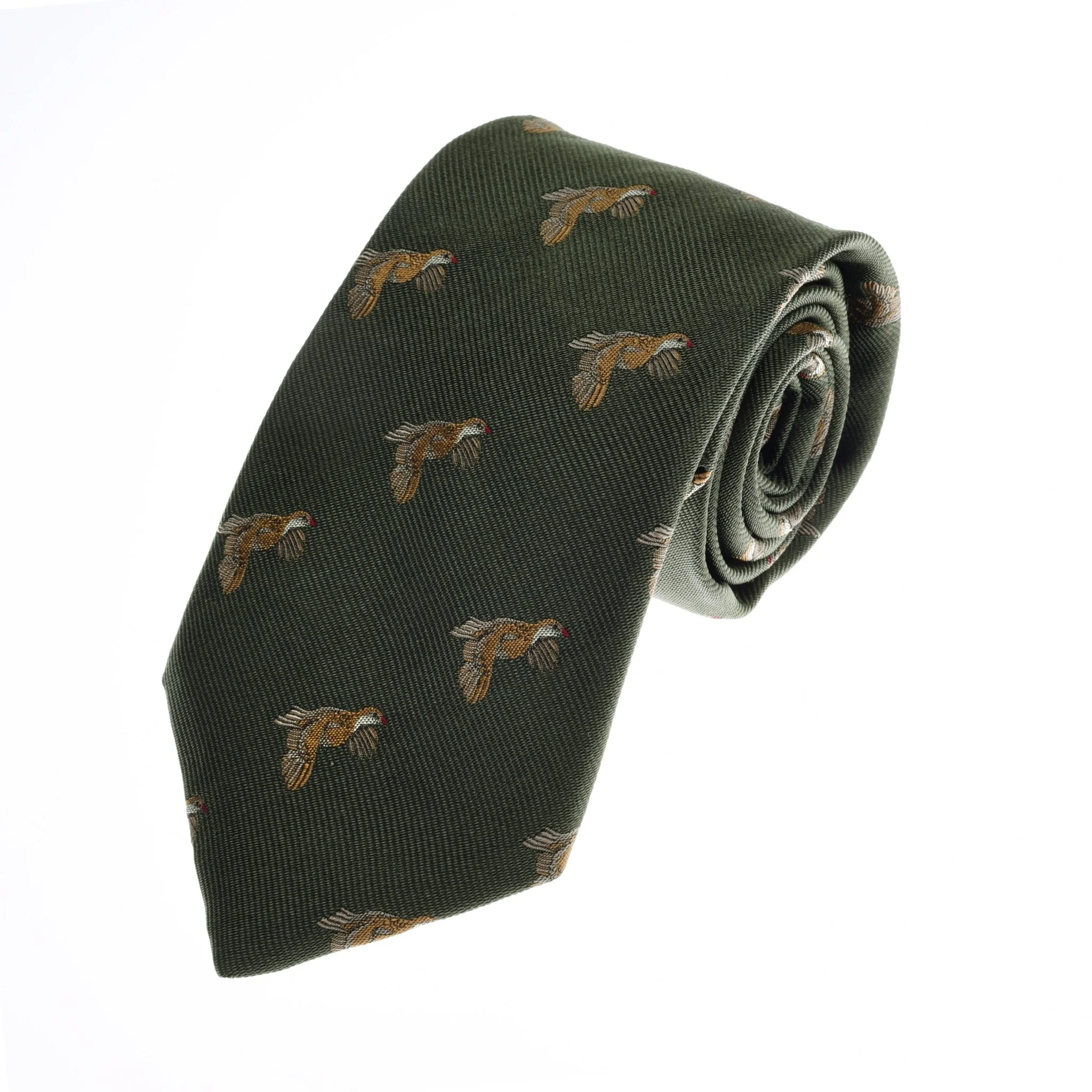 Partridge Silk Tie - Image 2