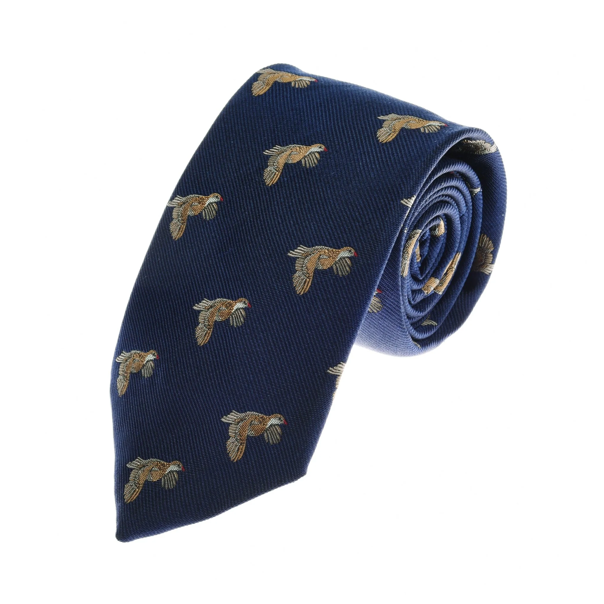 Partridge Silk Tie - Image 3