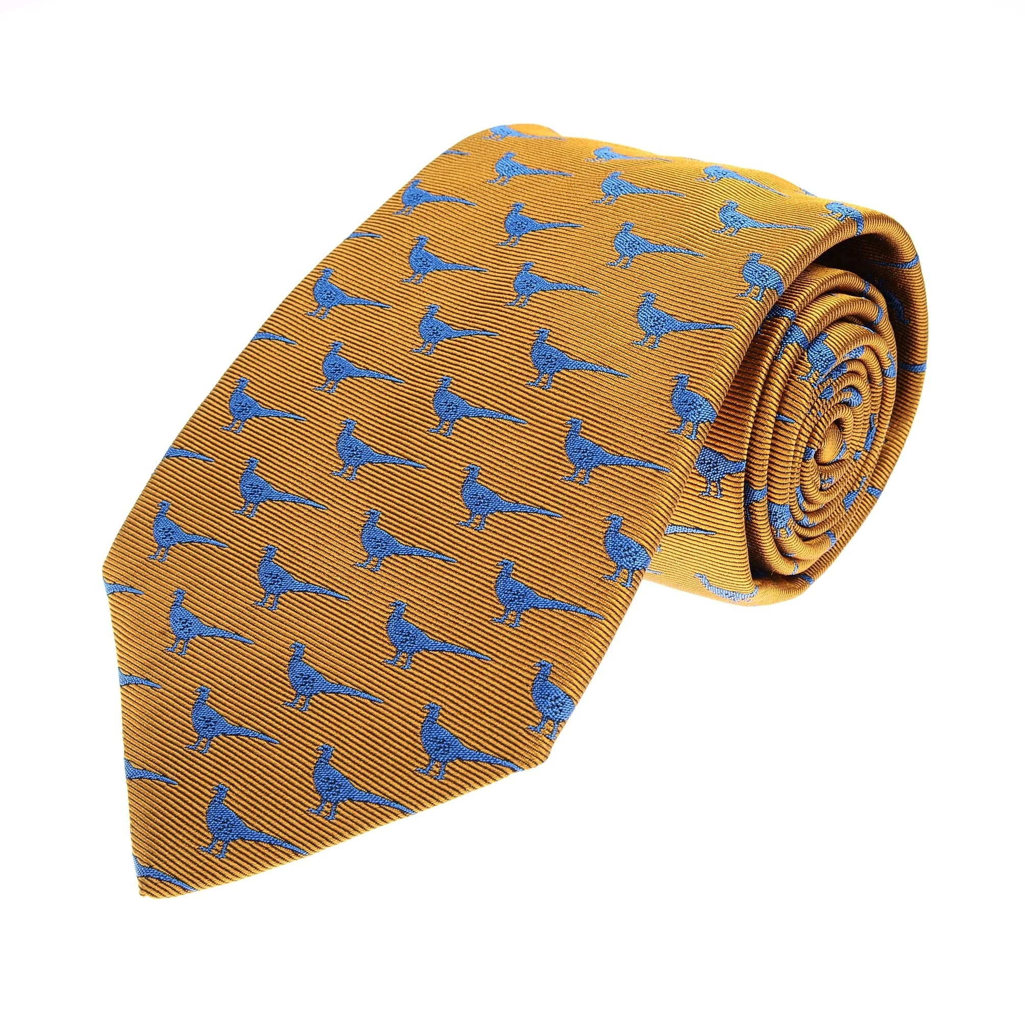 Pheasant Silk Tie - Image 2