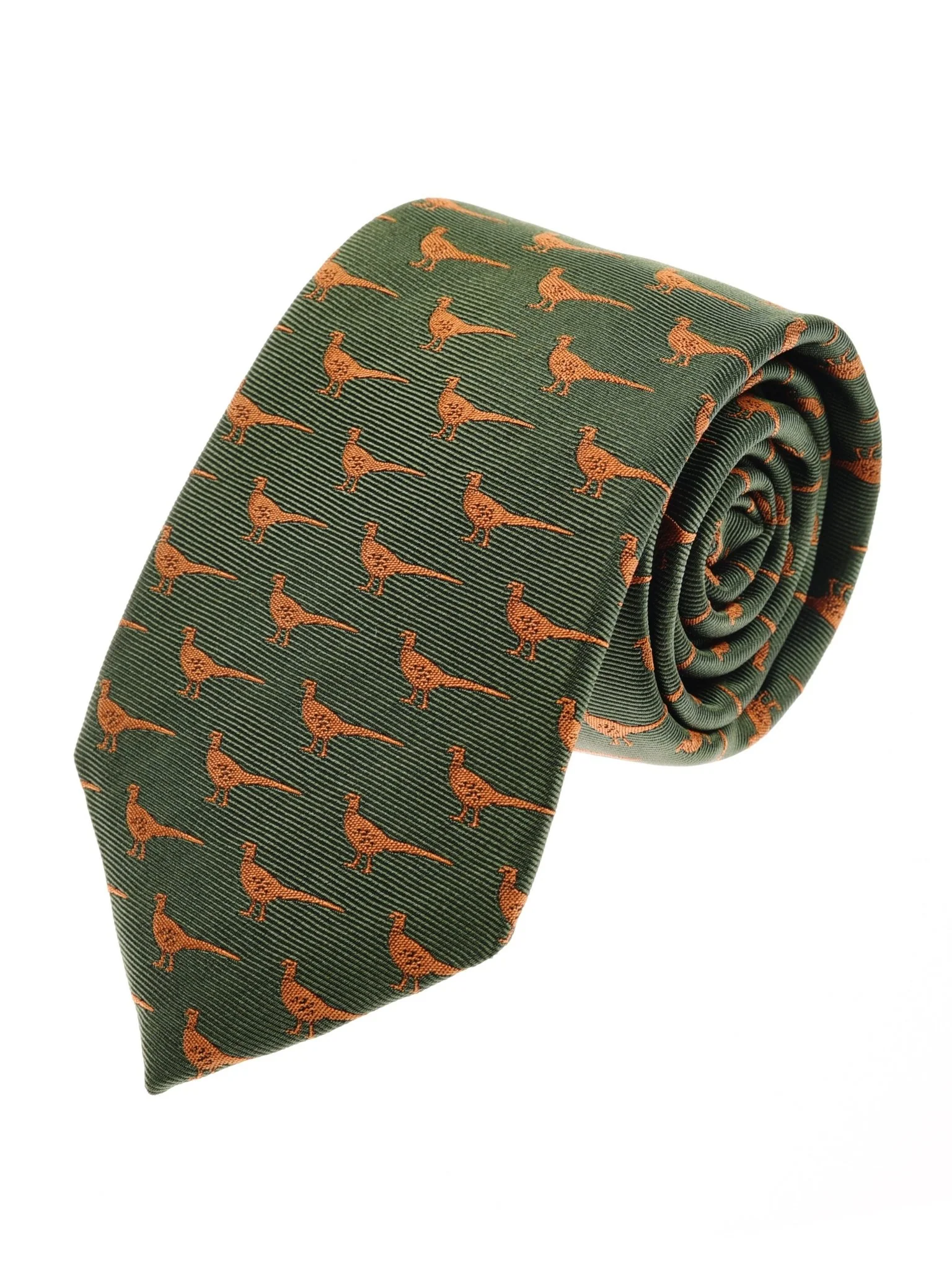 Pheasant Silk Tie - Image 3