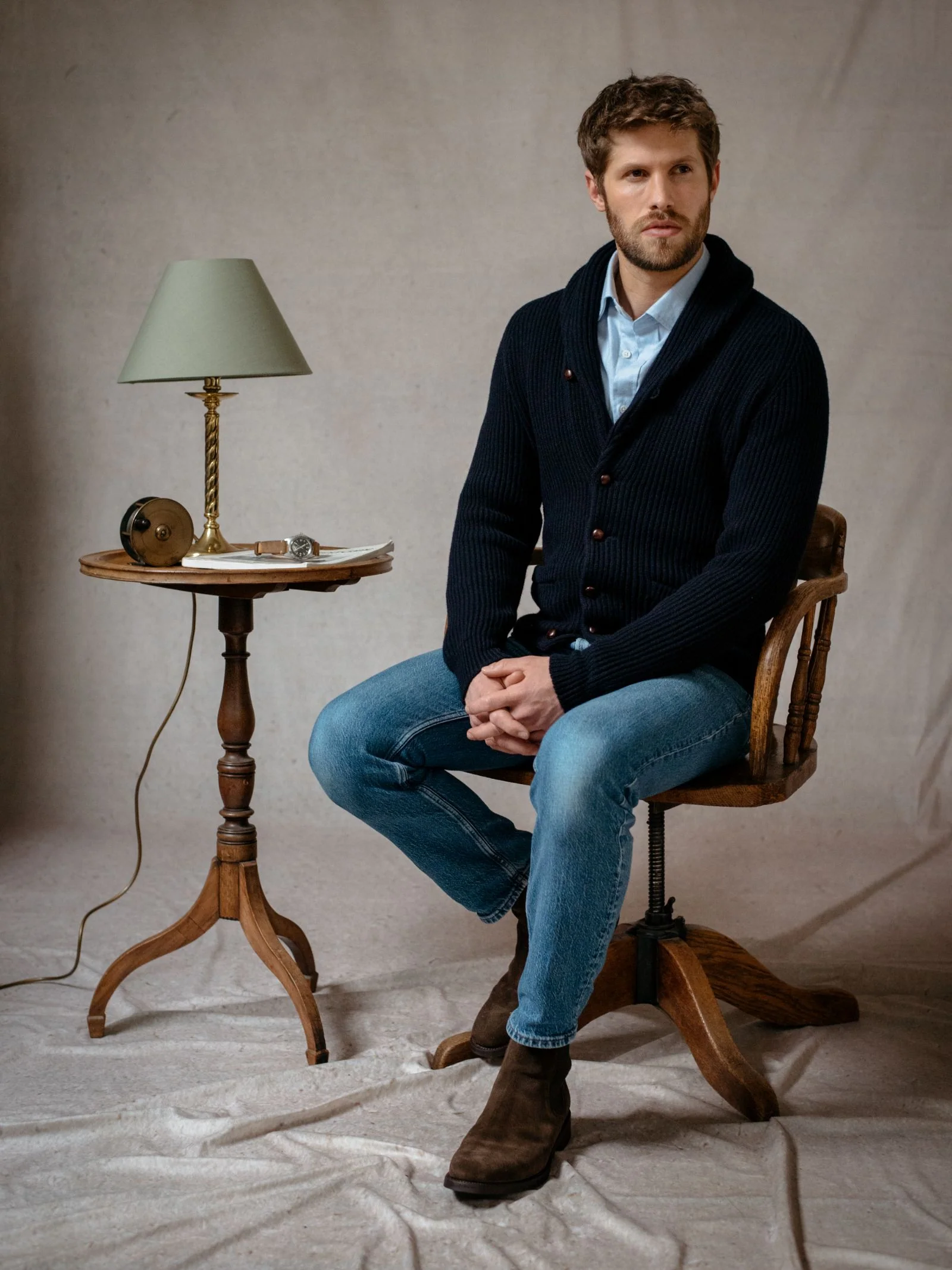 Shawl Collar Cardigan - Image 8