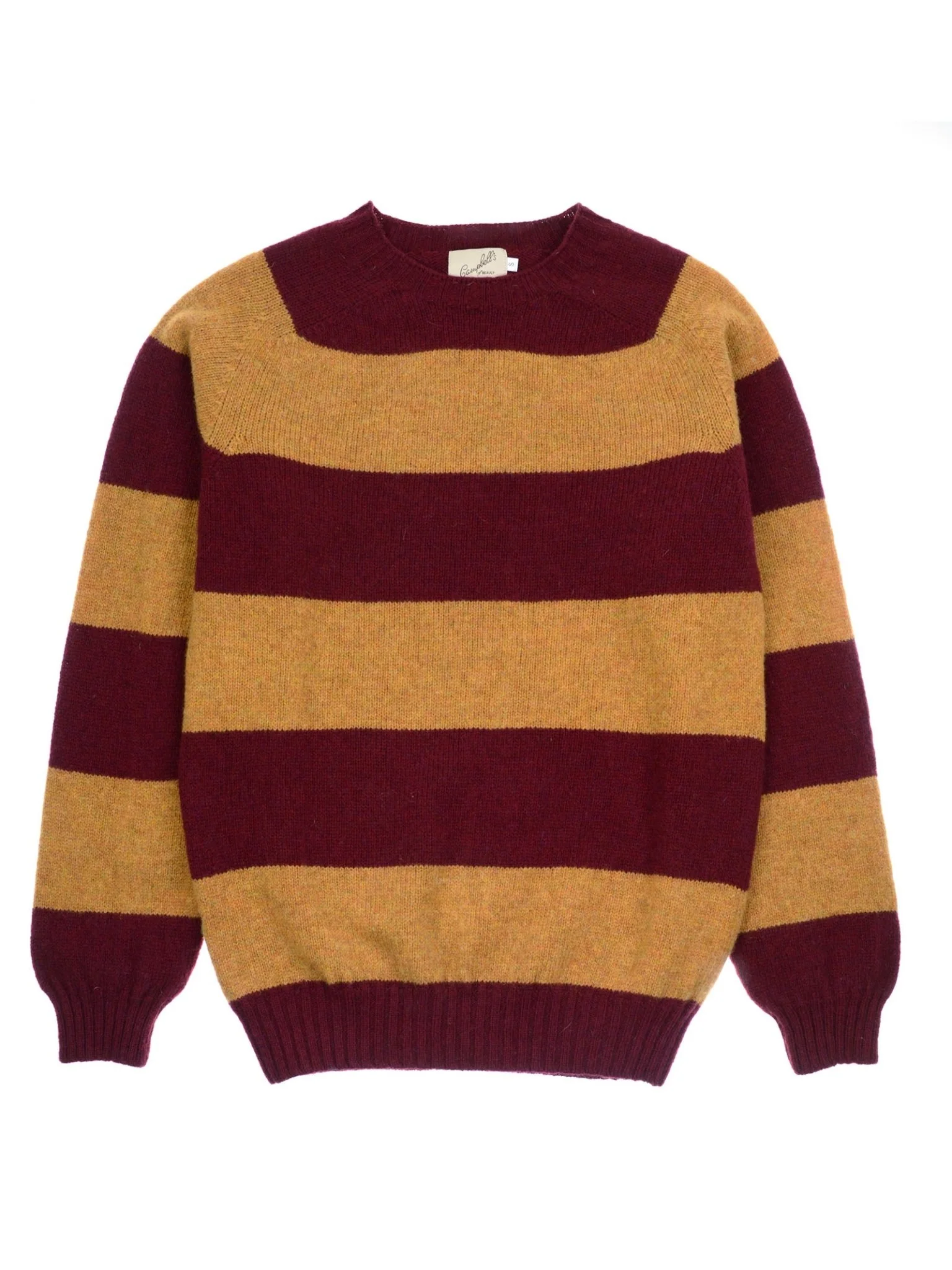 Shetland Stripe Crew Jumper - Image 10