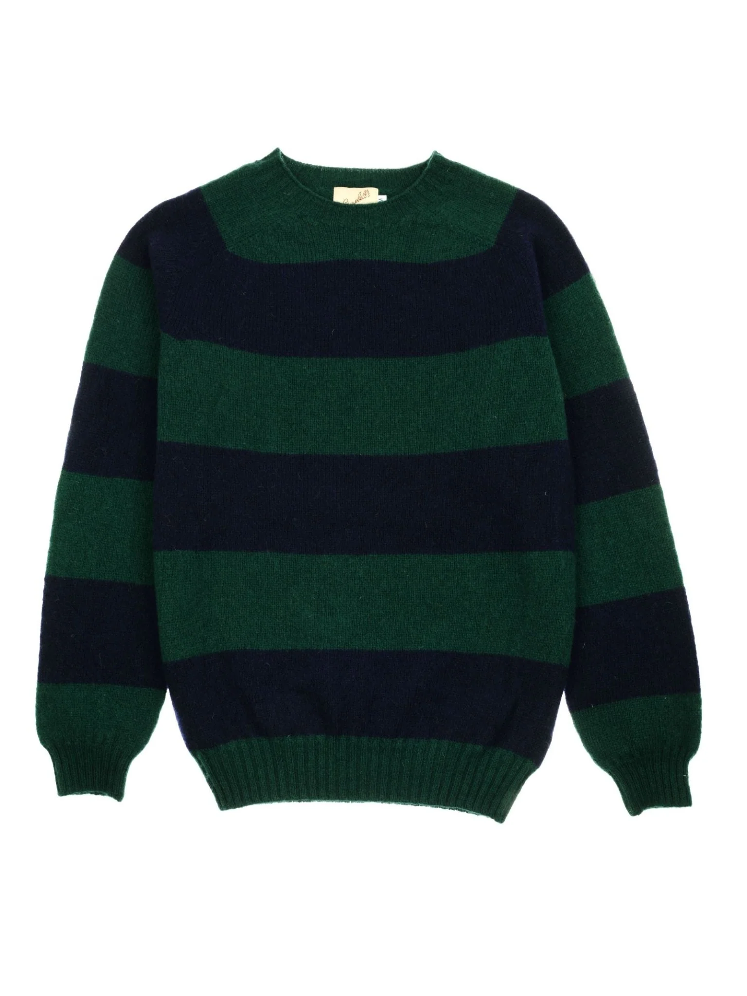 Shetland Stripe Crew Jumper - Image 9