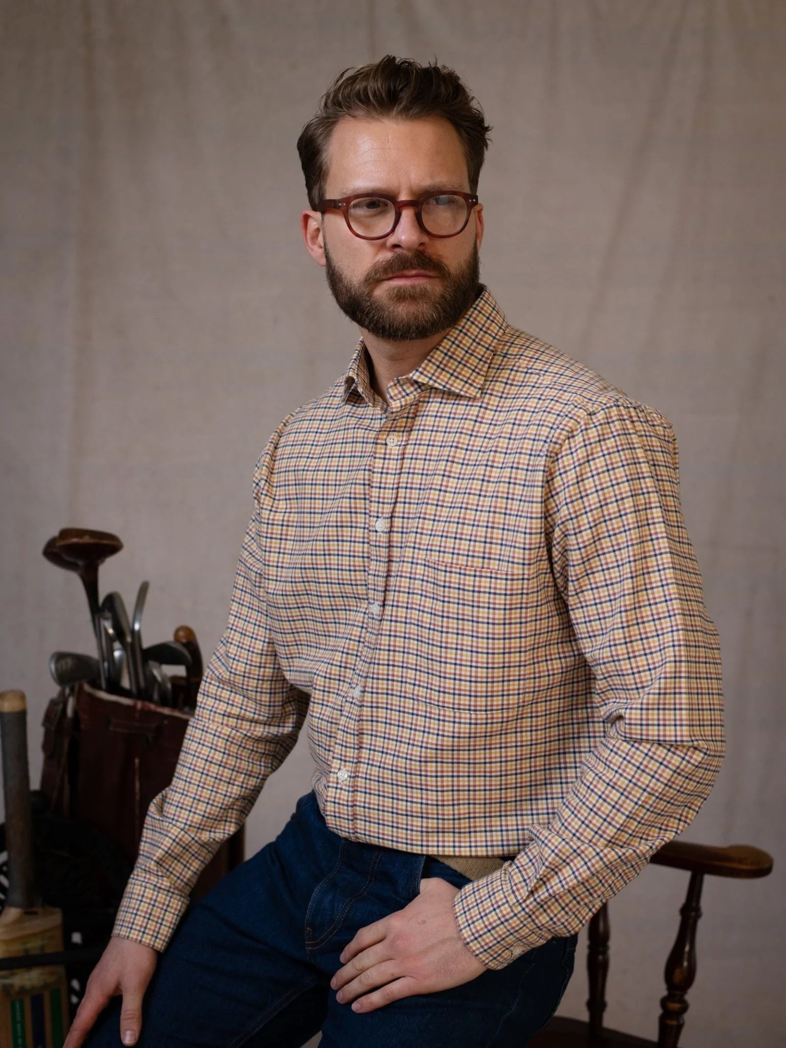 Windowpane Shirt
