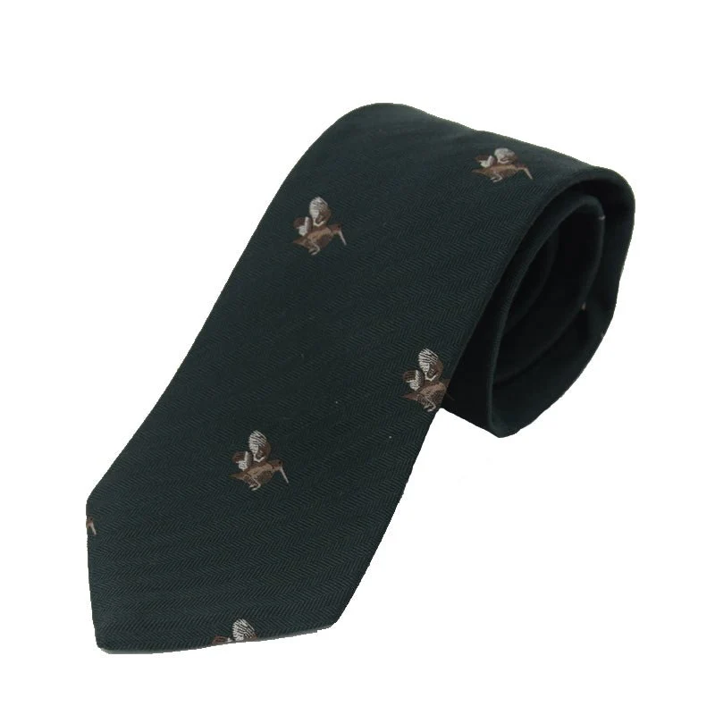 Woodcock Silk Tie - Image 3