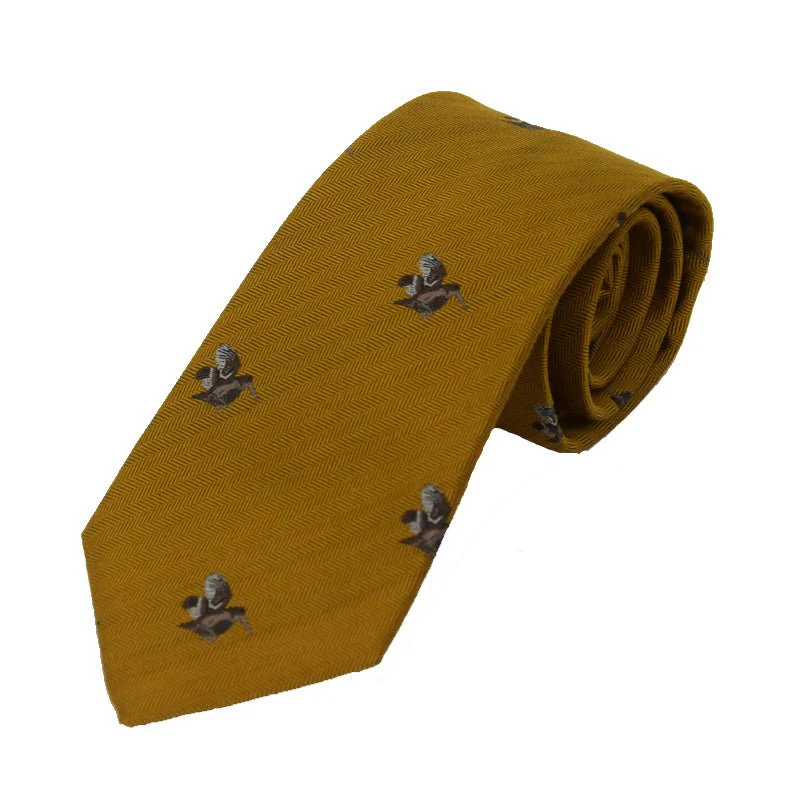 Woodcock Silk Tie - Image 4