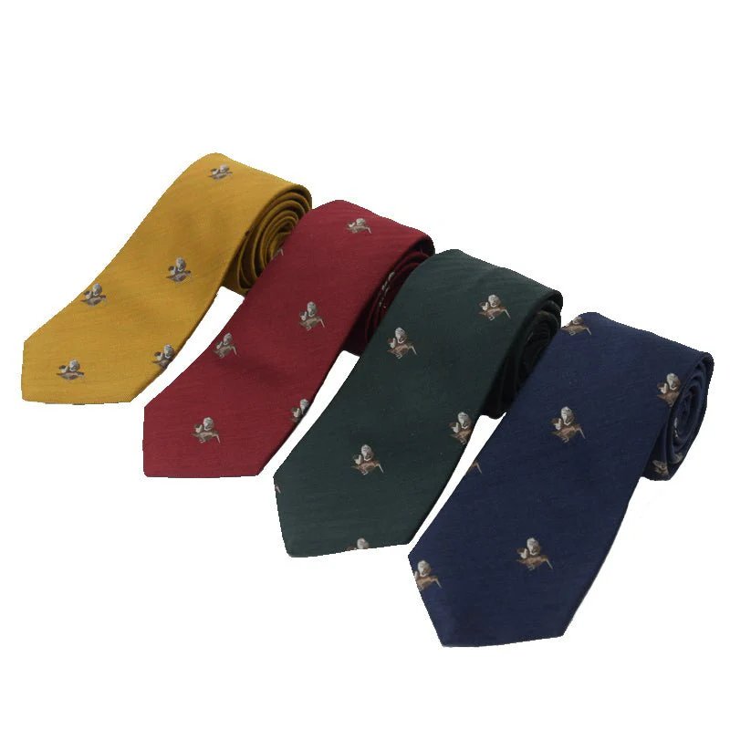 Woodcock Silk Tie - Image 5