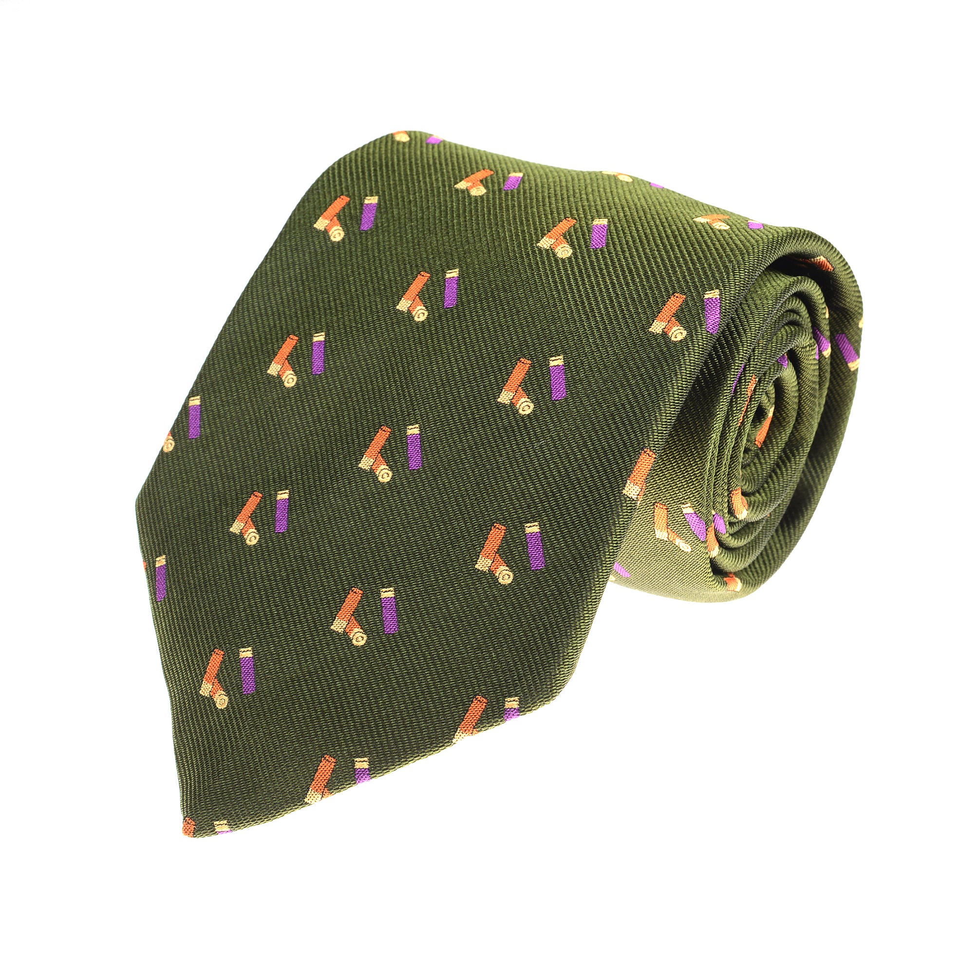 Auld Stock Cartridges Silk Tie - Image 3