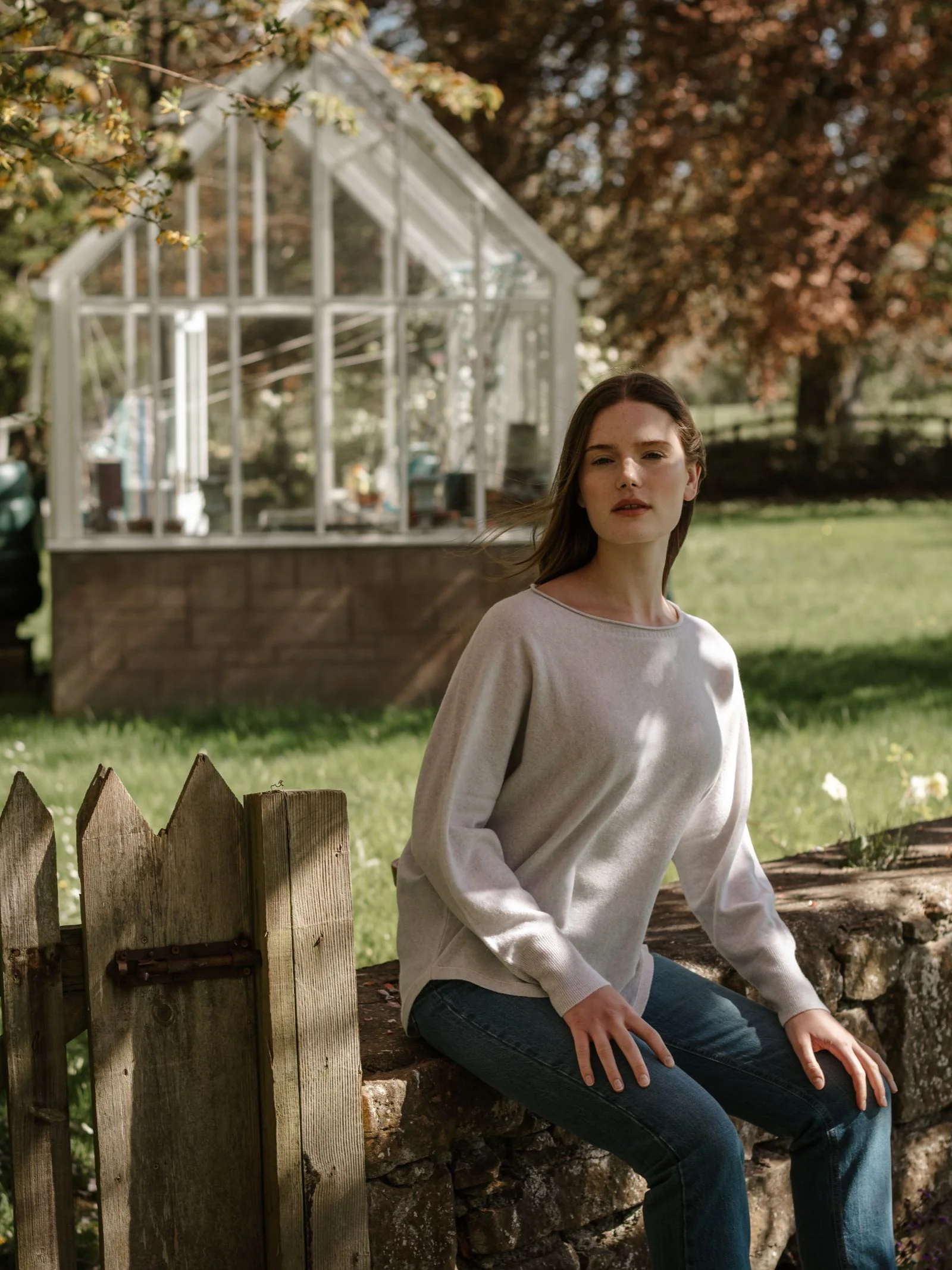 Merino Cashmere Boat Neck