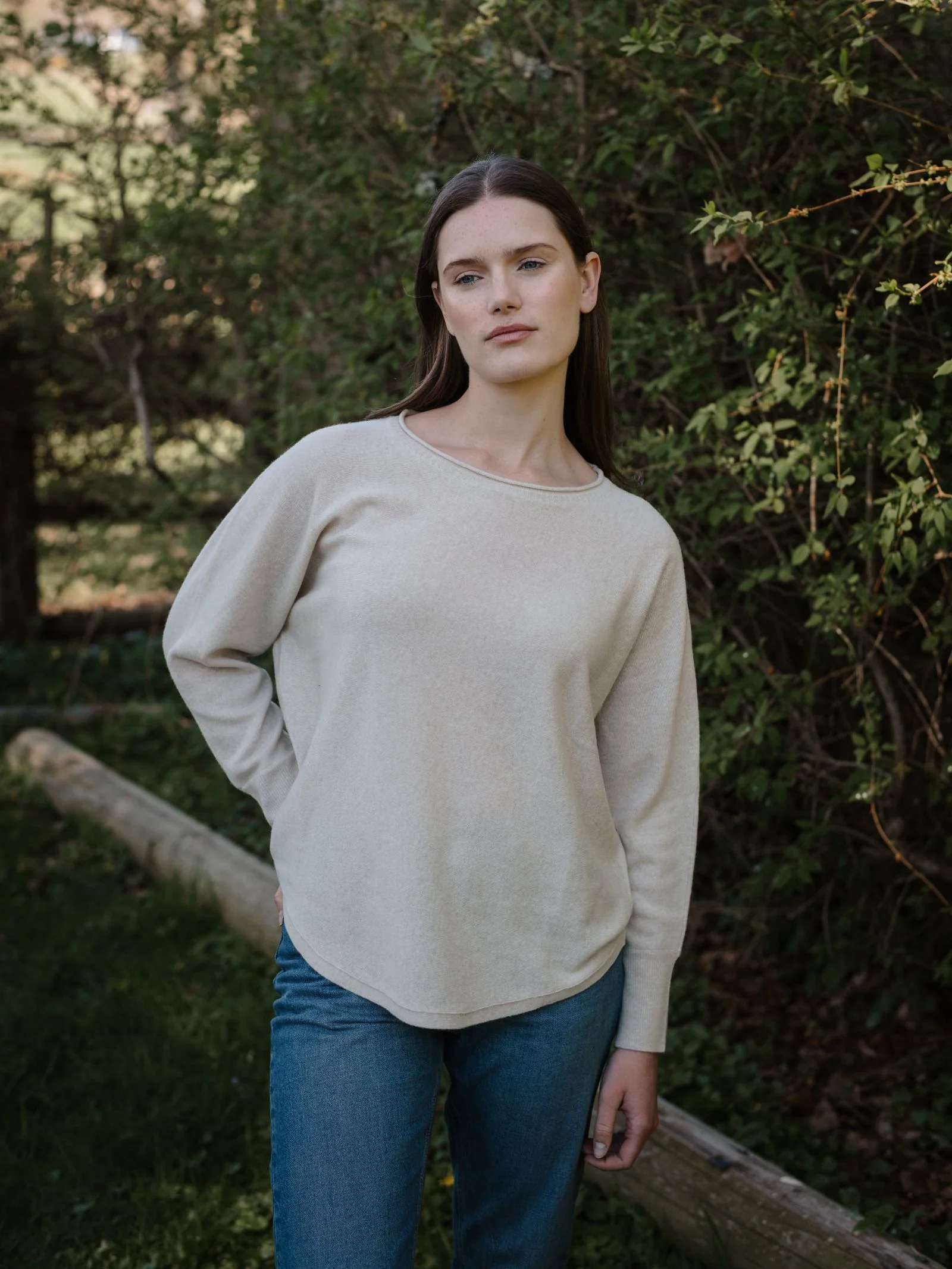 Merino Cashmere Boat Neck - Image 2