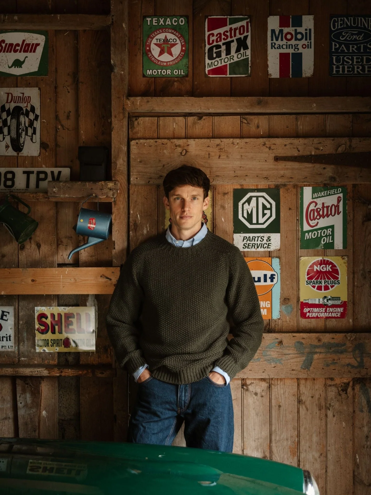 Moss Stitch Jumper - Image 2