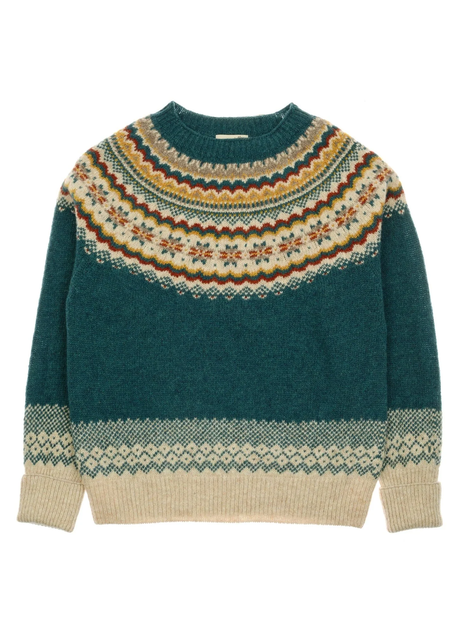Nordic Fairisle Crew Jumper - Image 4