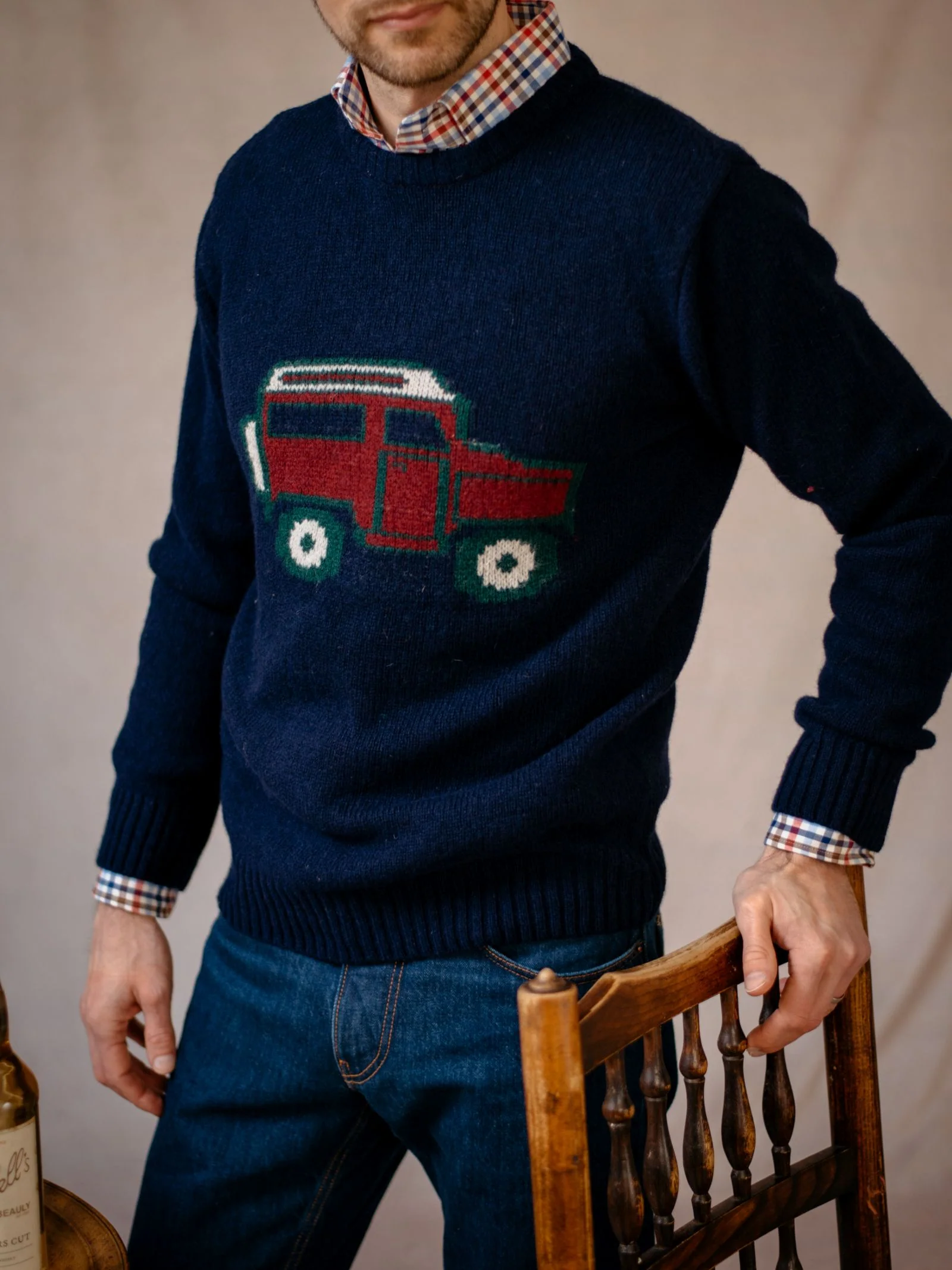 Unisex Land Rover Defender Jumper - Image 10