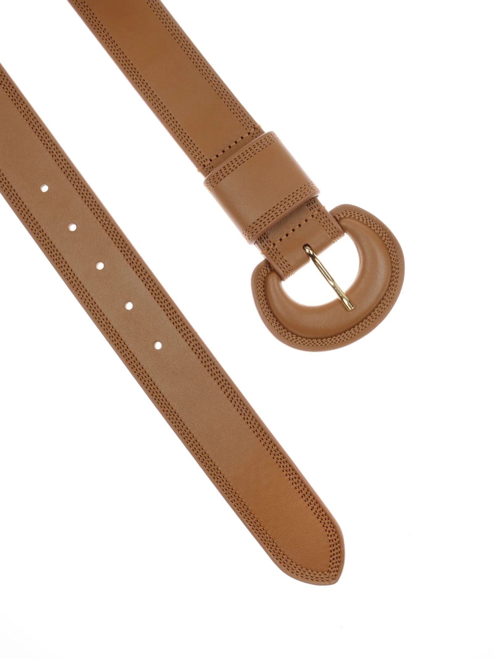 Caramel Leather Belt - Image 4