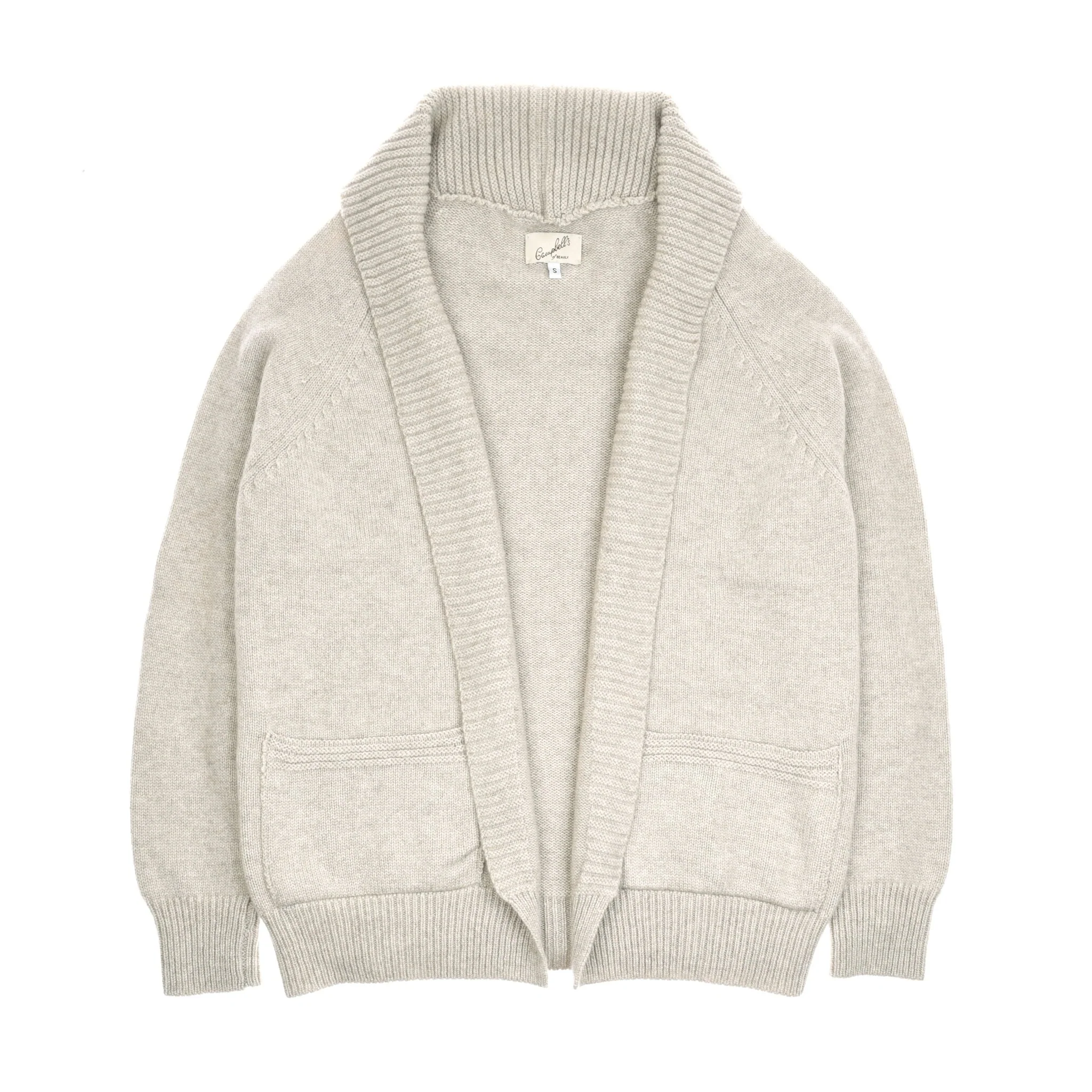 Cashmere Shawl Cardigan - Image 3
