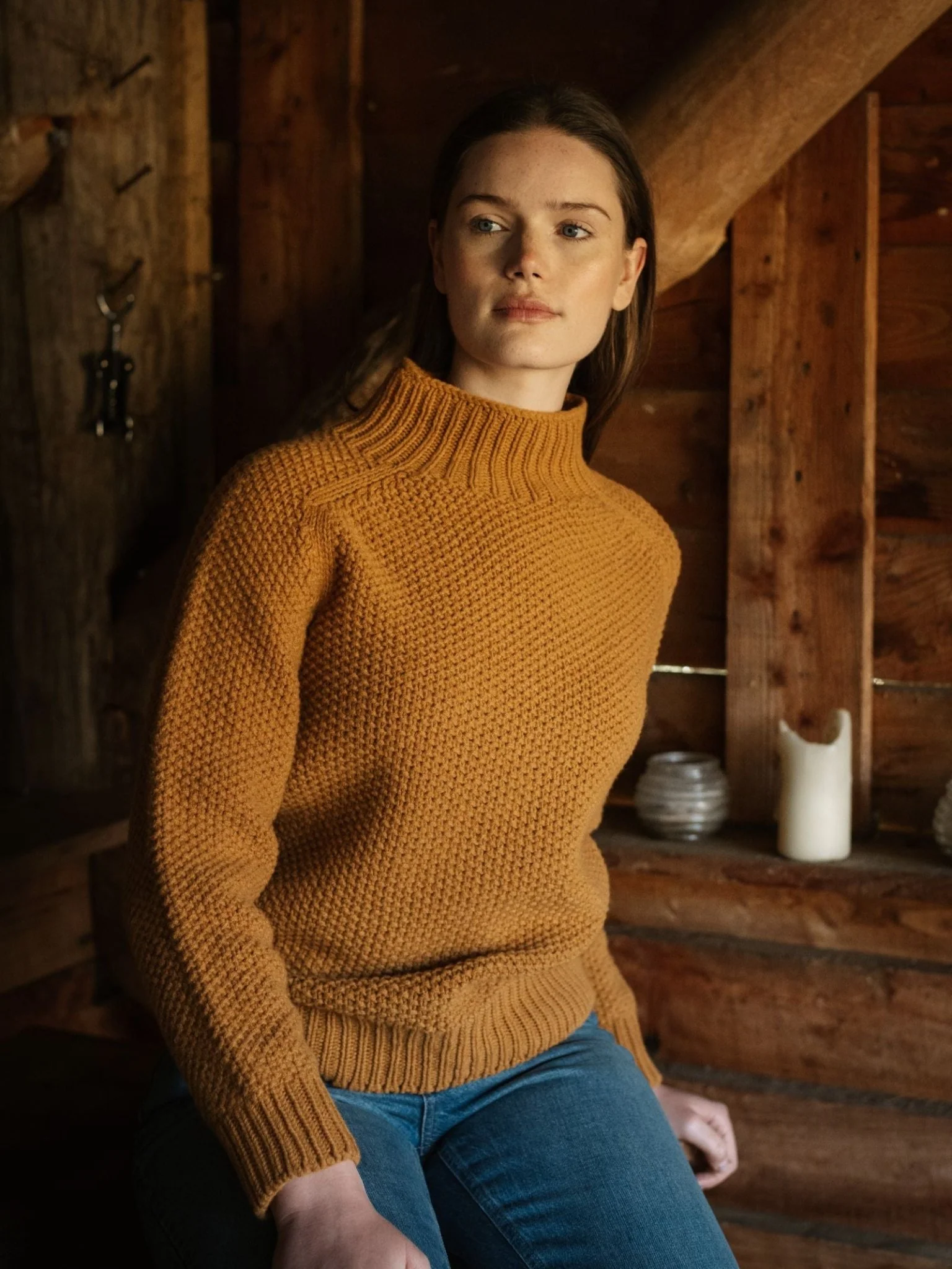 Chunky Moss Stitch Polo - Image 10