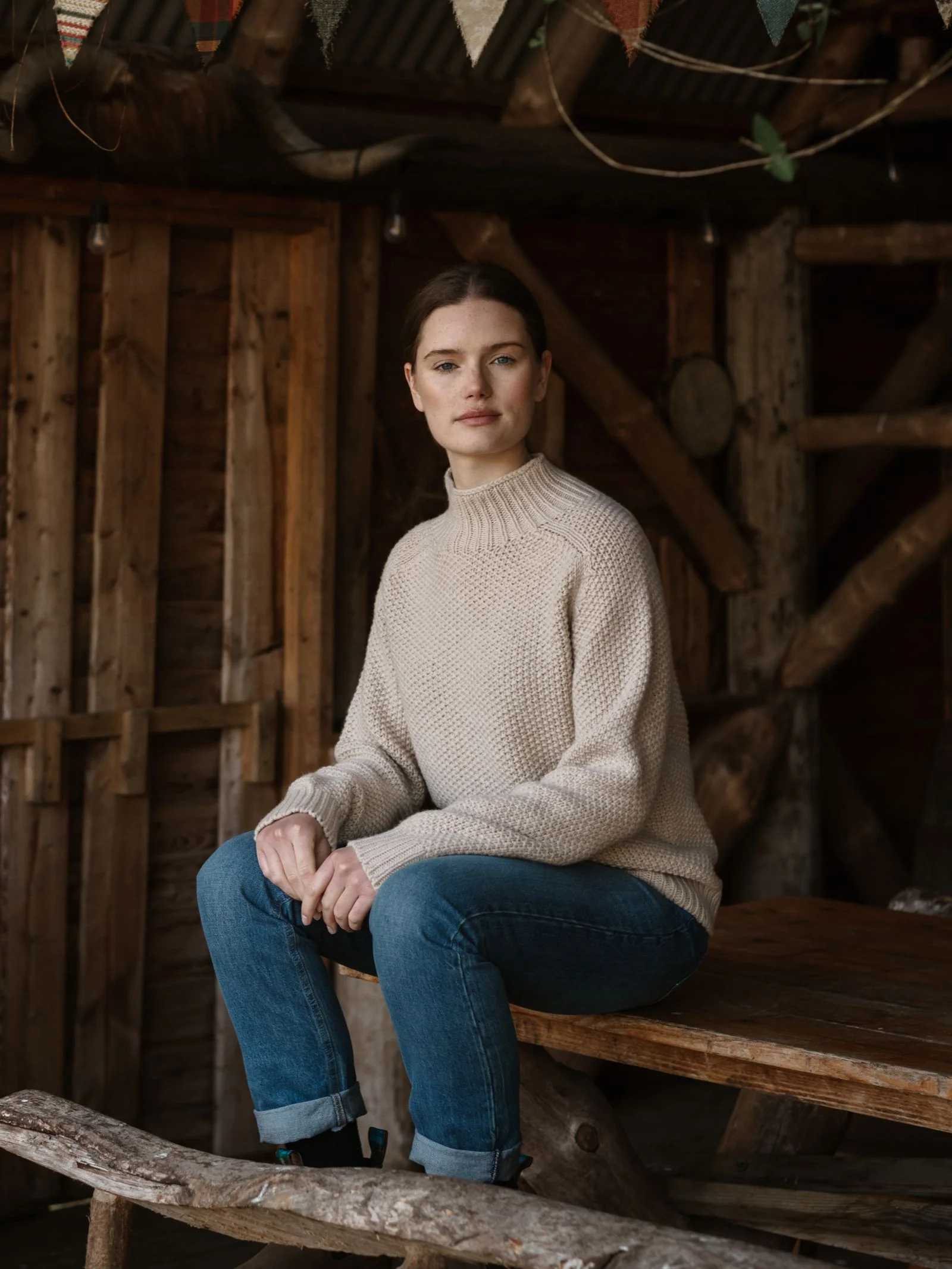 Chunky Moss Stitch Polo - Image 13