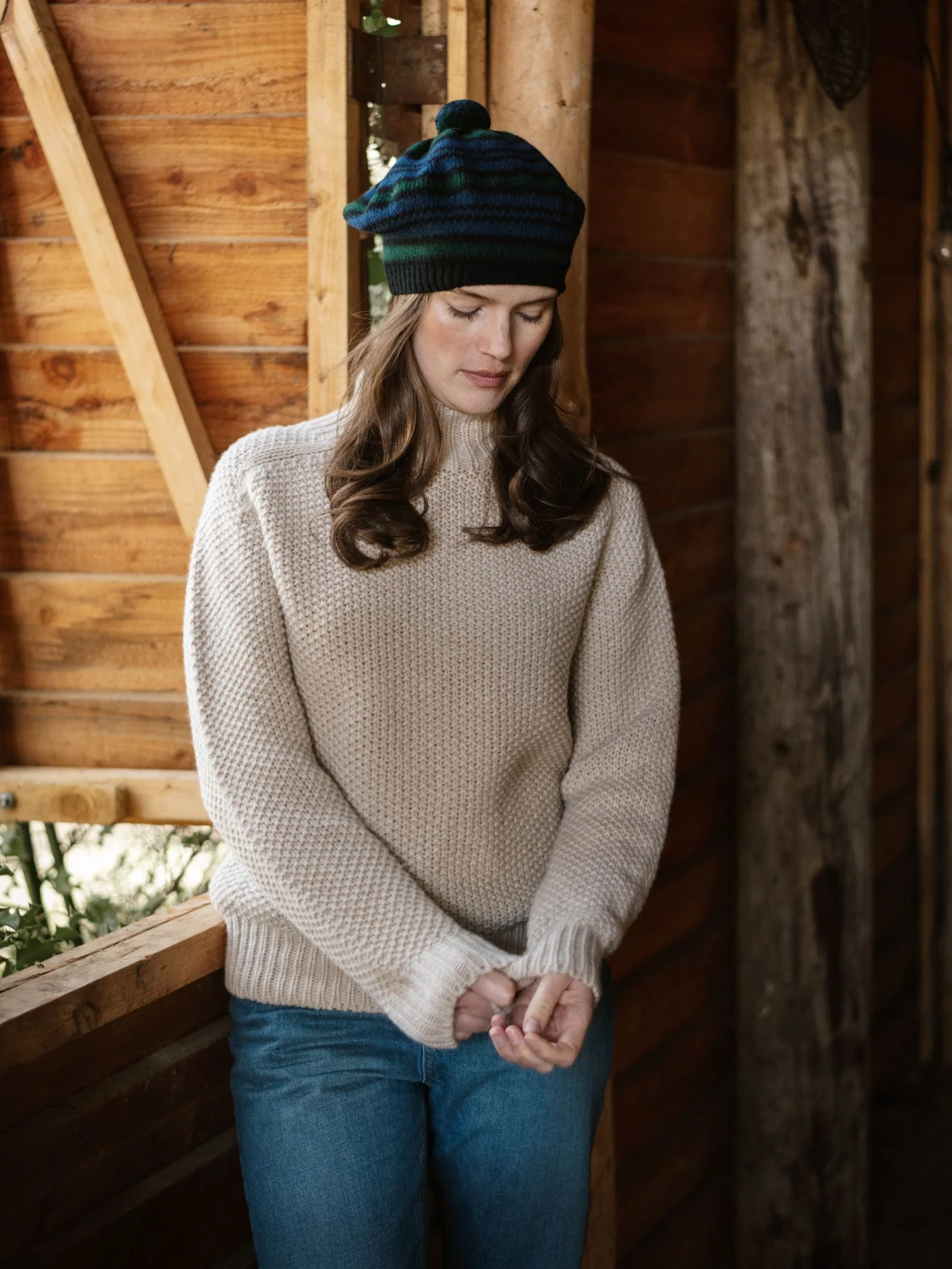 Chunky Moss Stitch Polo - Image 14