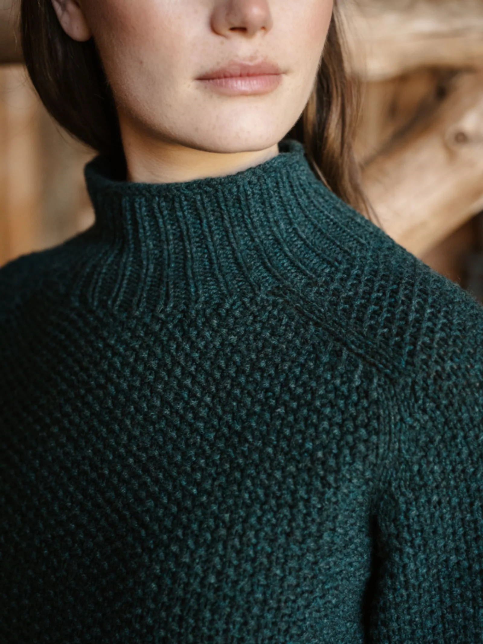 Chunky Moss Stitch Polo - Image 4