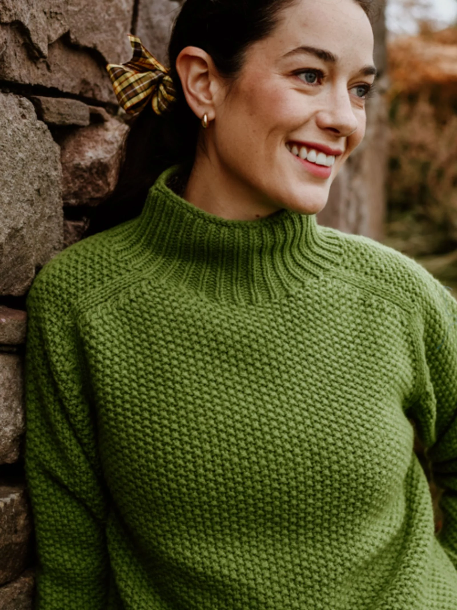 Chunky Moss Stitch Polo - Image 7