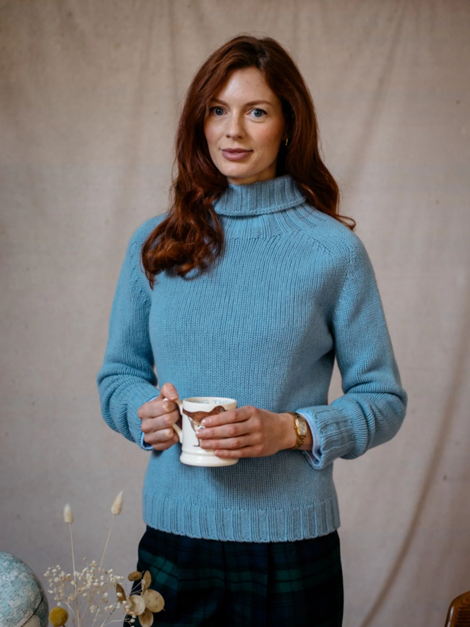 Chunky Roll Neck Sweater - Image 14