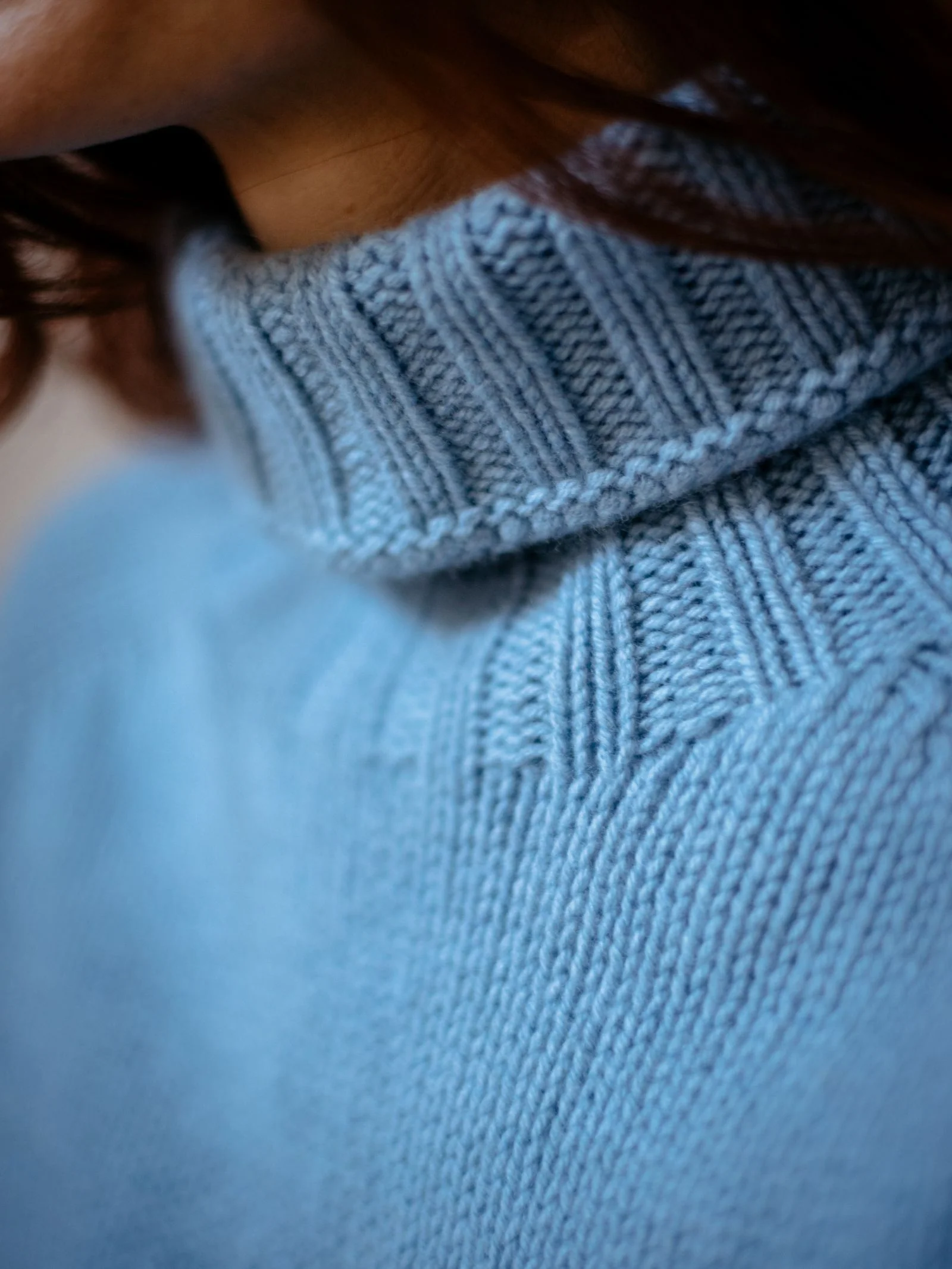 Chunky Roll Neck Sweater - Image 15