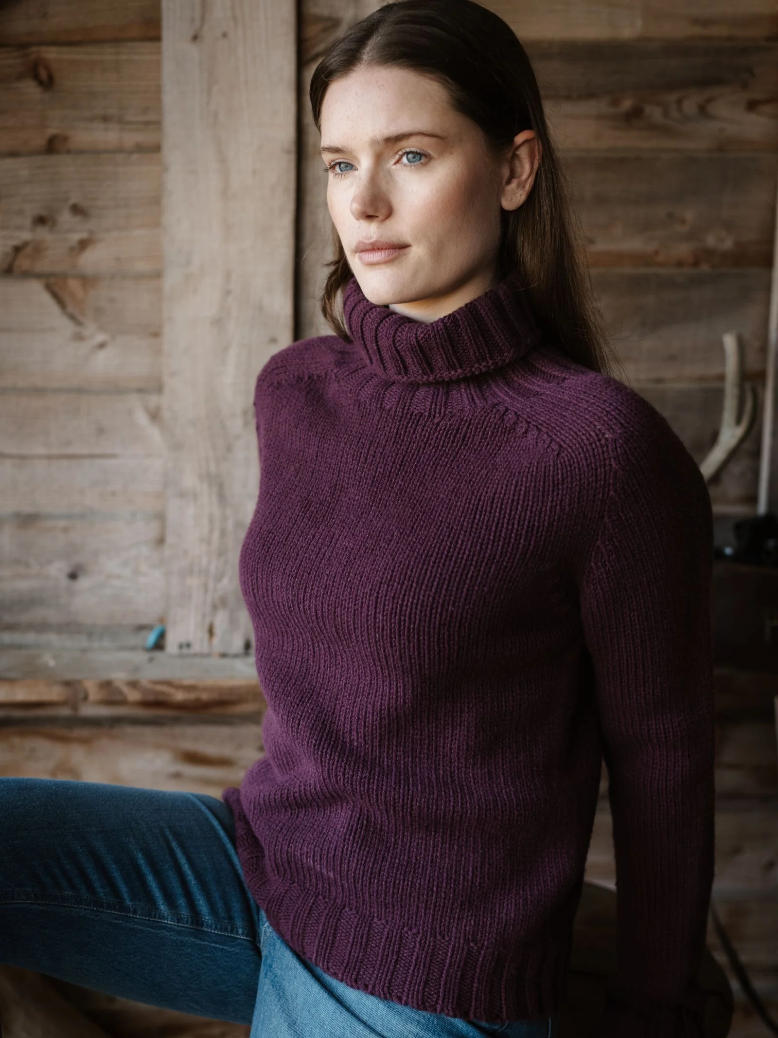 Chunky Roll Neck Sweater - Image 7