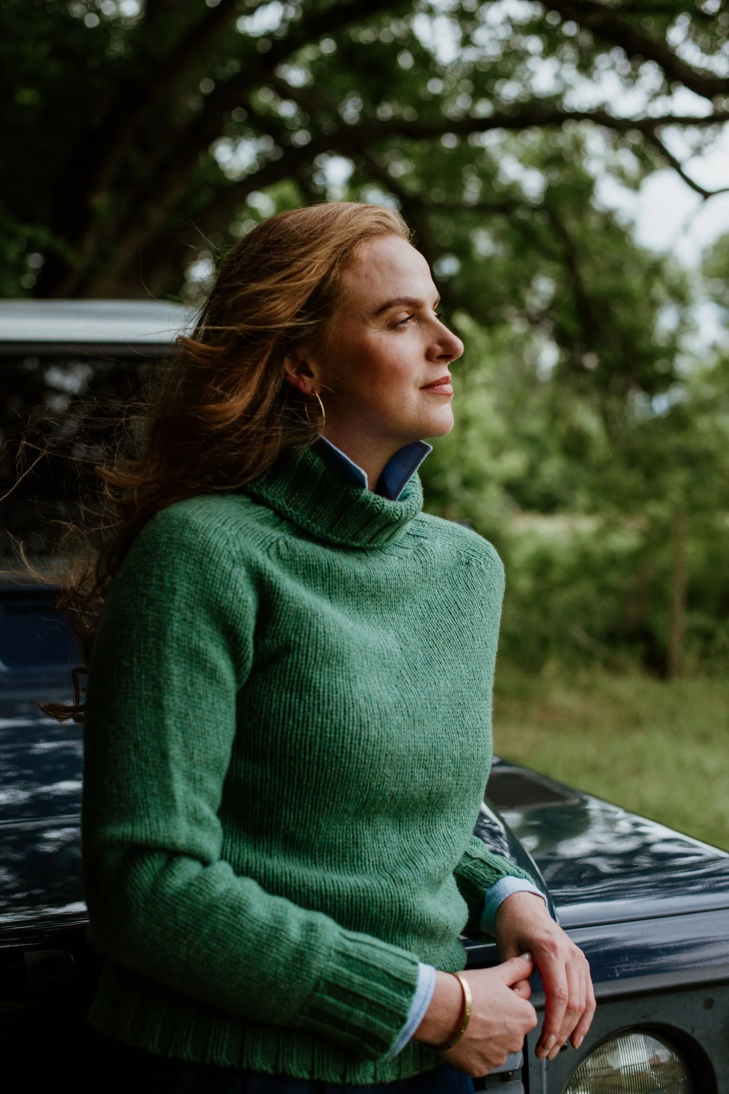 Chunky Roll Neck Sweater - Image 9