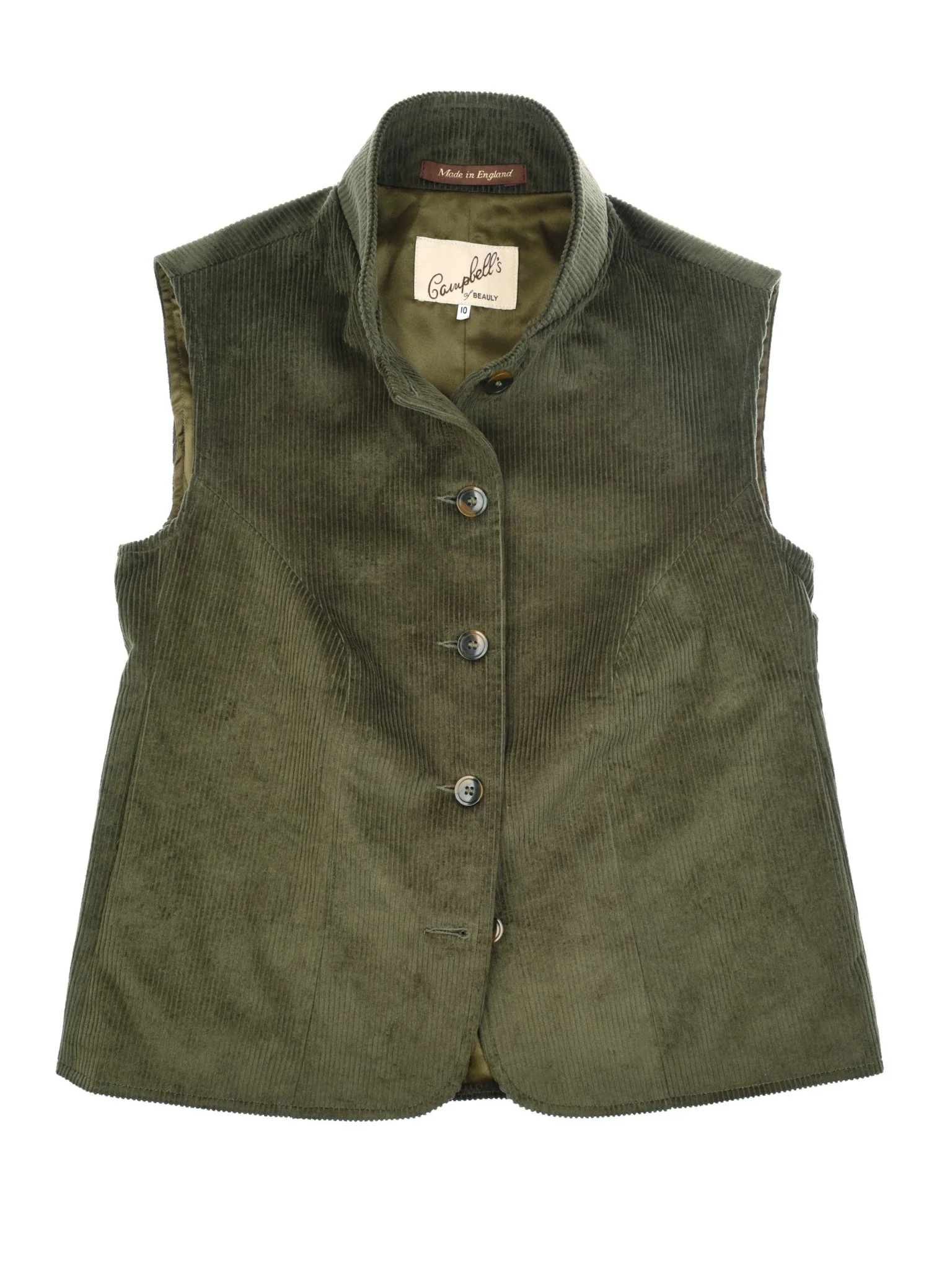 Auld Stock Corduroy Gilet - Image 3