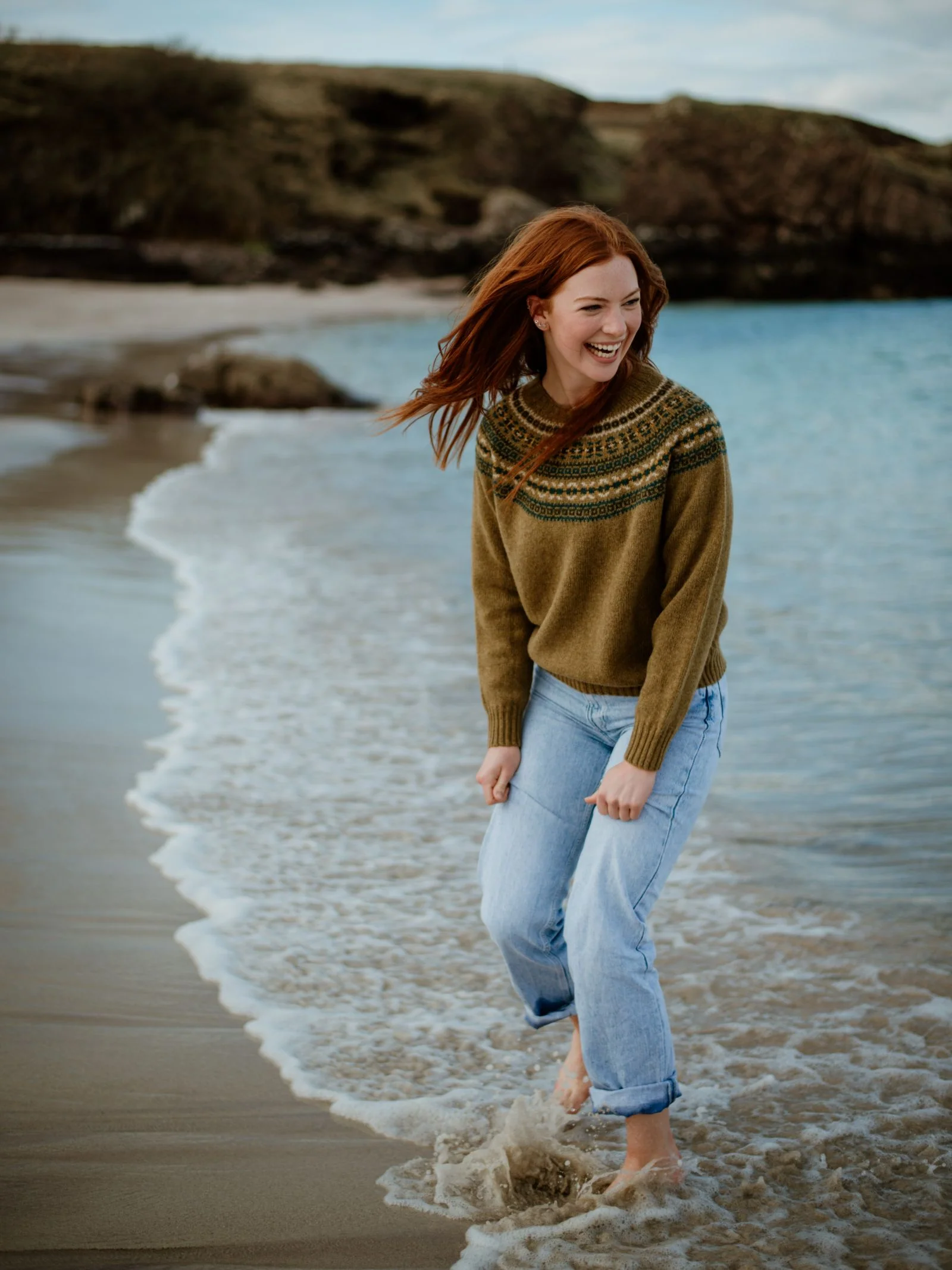 Fairisle Crew Jumper - Image 10