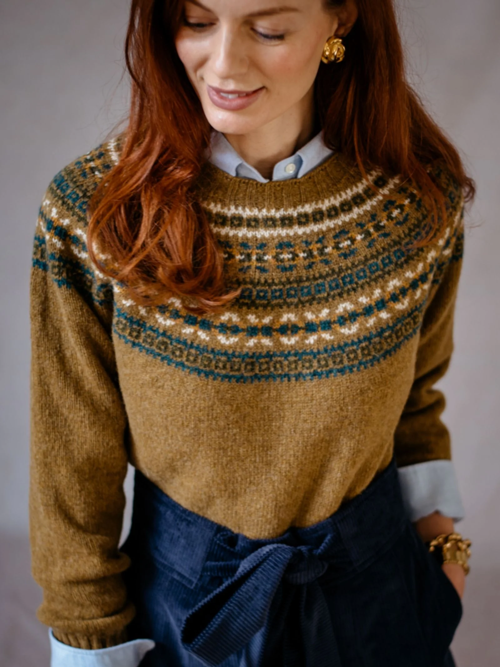 Fairisle Crew Jumper - Image 11
