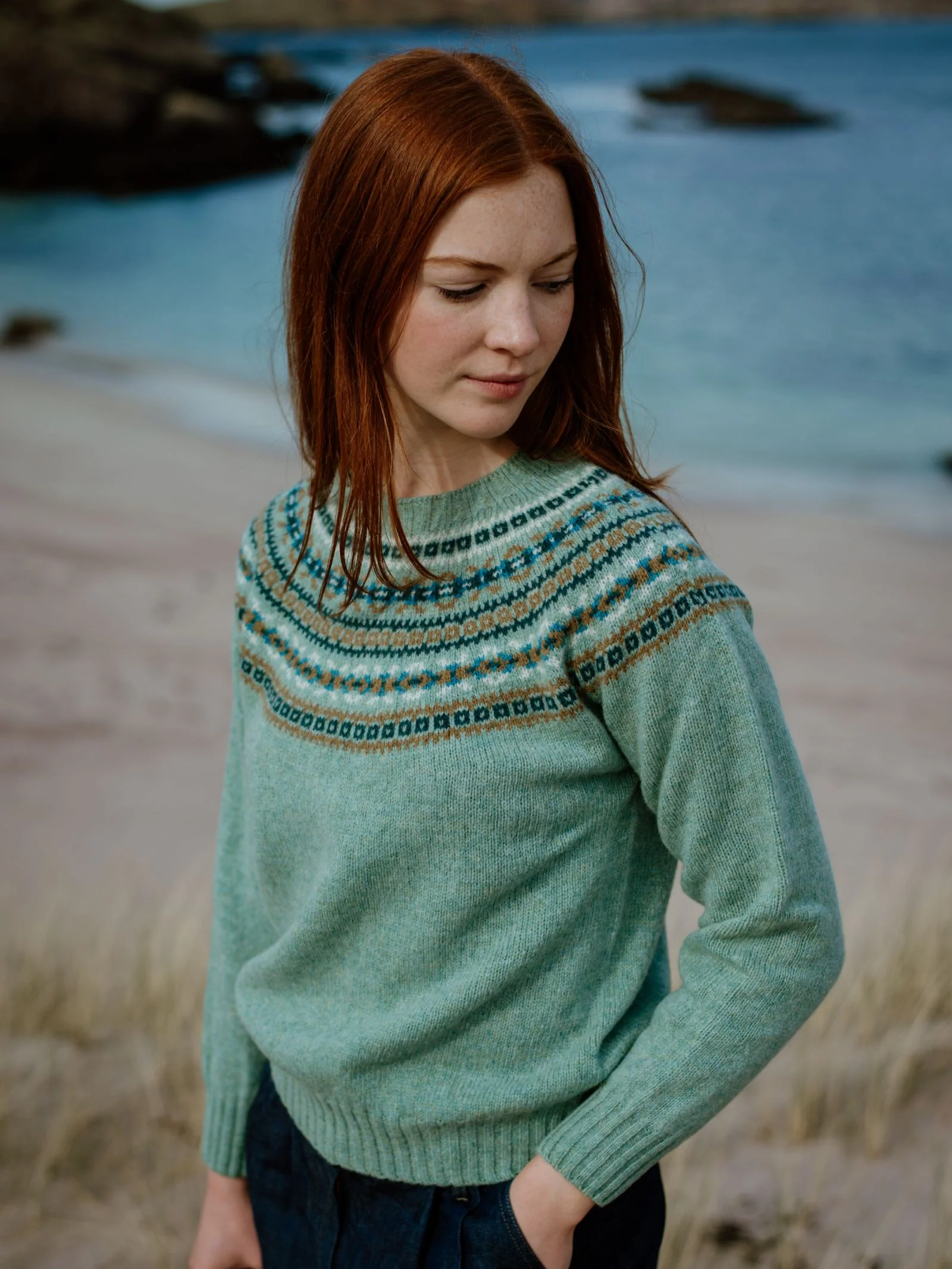 Fairisle Crew Jumper - Image 13
