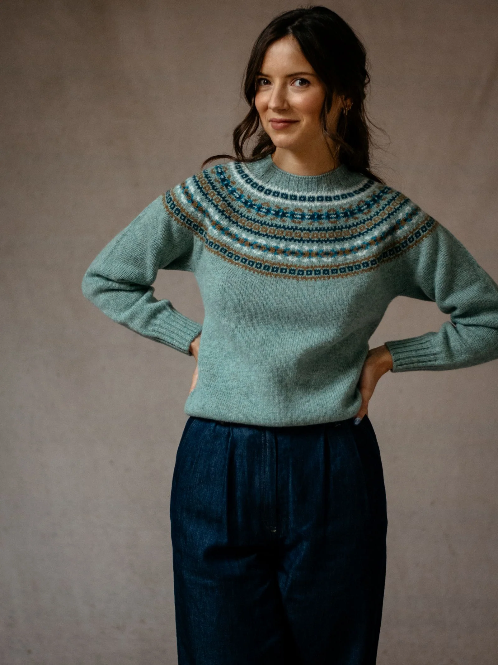 Fairisle Crew Jumper - Image 14
