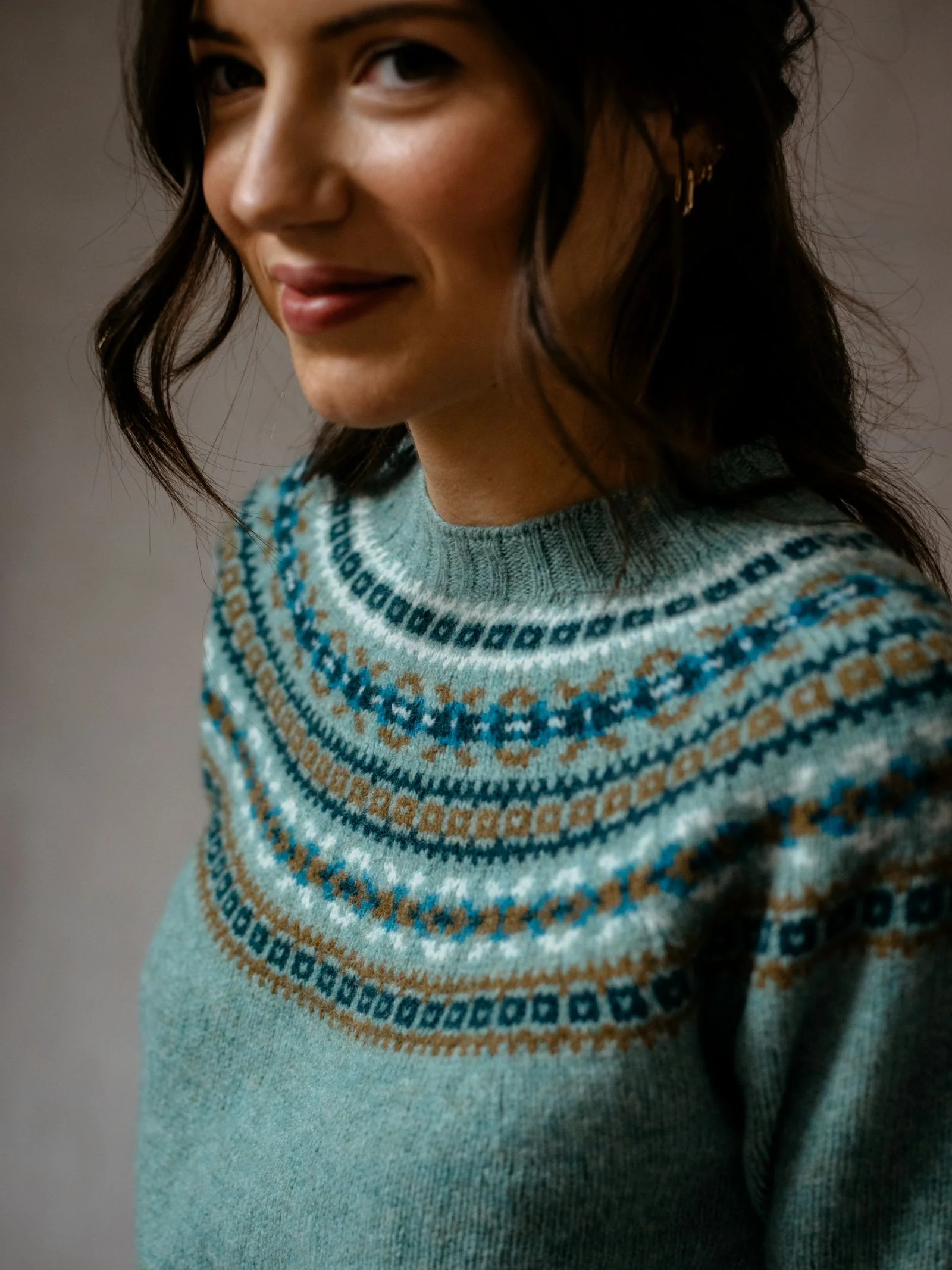 Fairisle Crew Jumper - Image 15