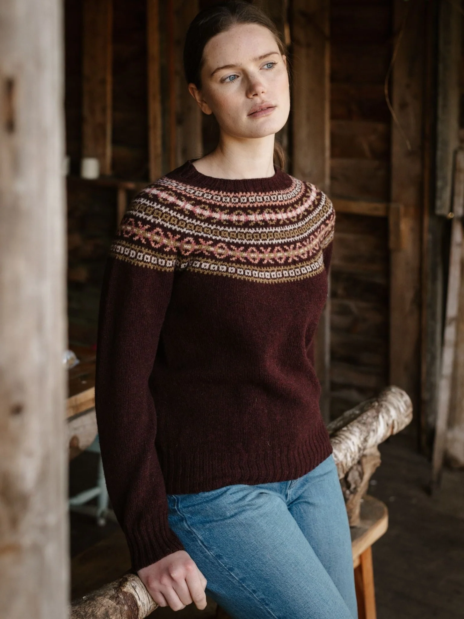 Fairisle Crew Jumper - Image 3