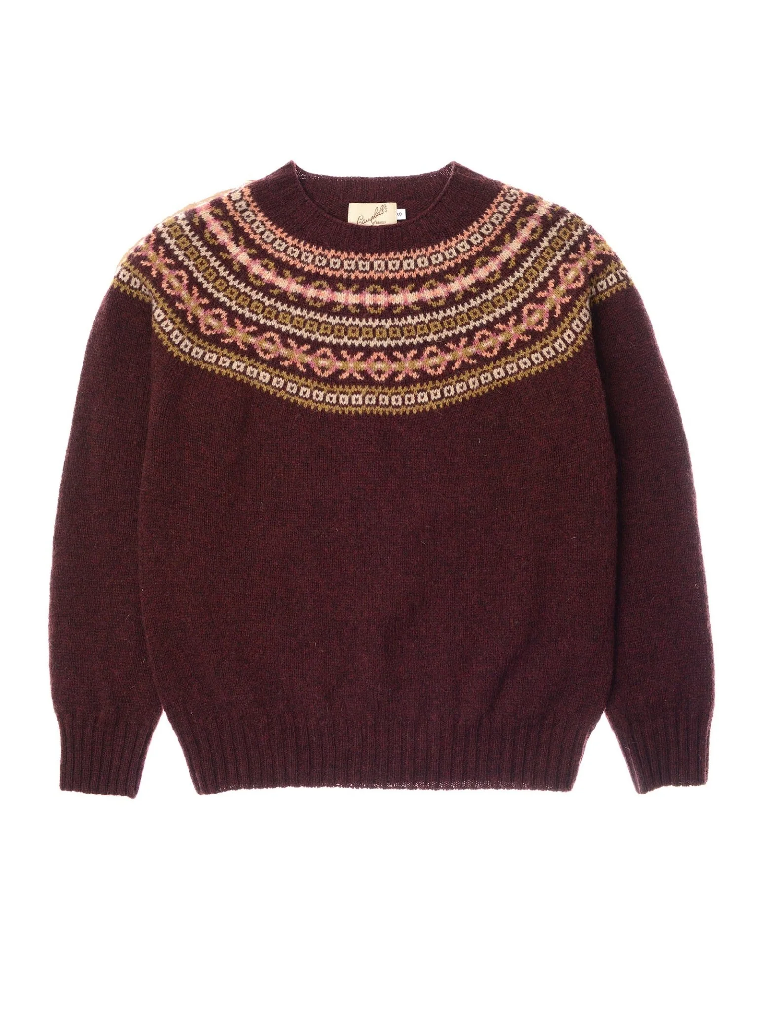 Fairisle Crew Jumper - Image 5