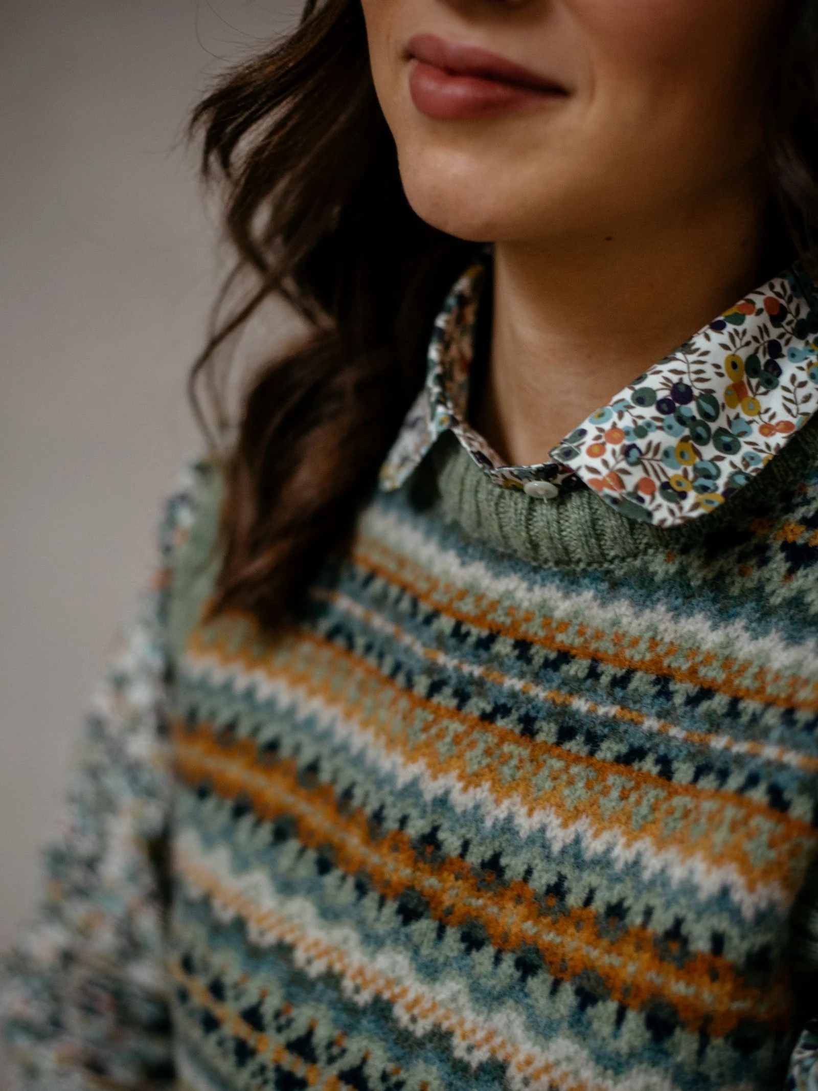Auld Stock Fairisle Crew Tank - Image 3
