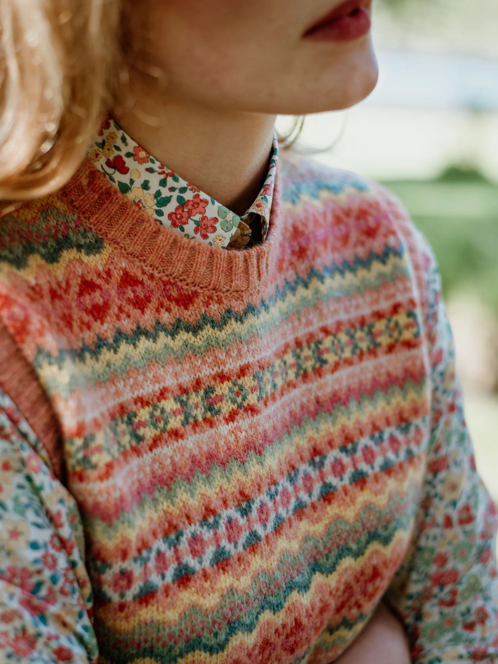 Auld Stock Fairisle Crew Tank - Image 6