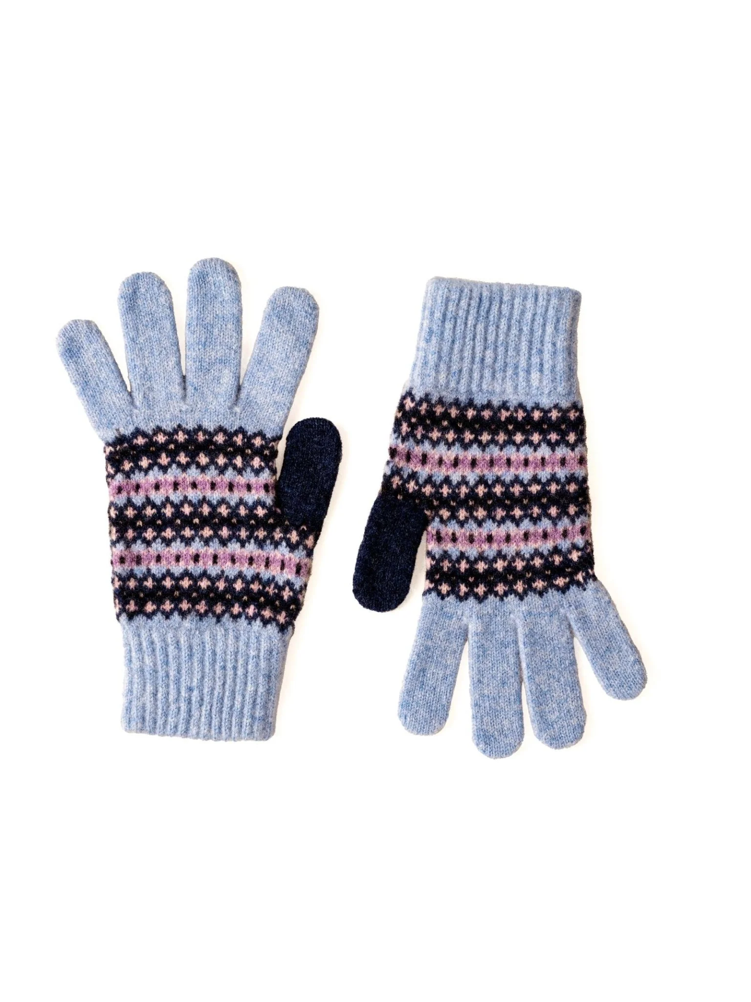 Auld Stock Fairisle Gloves - Image 3