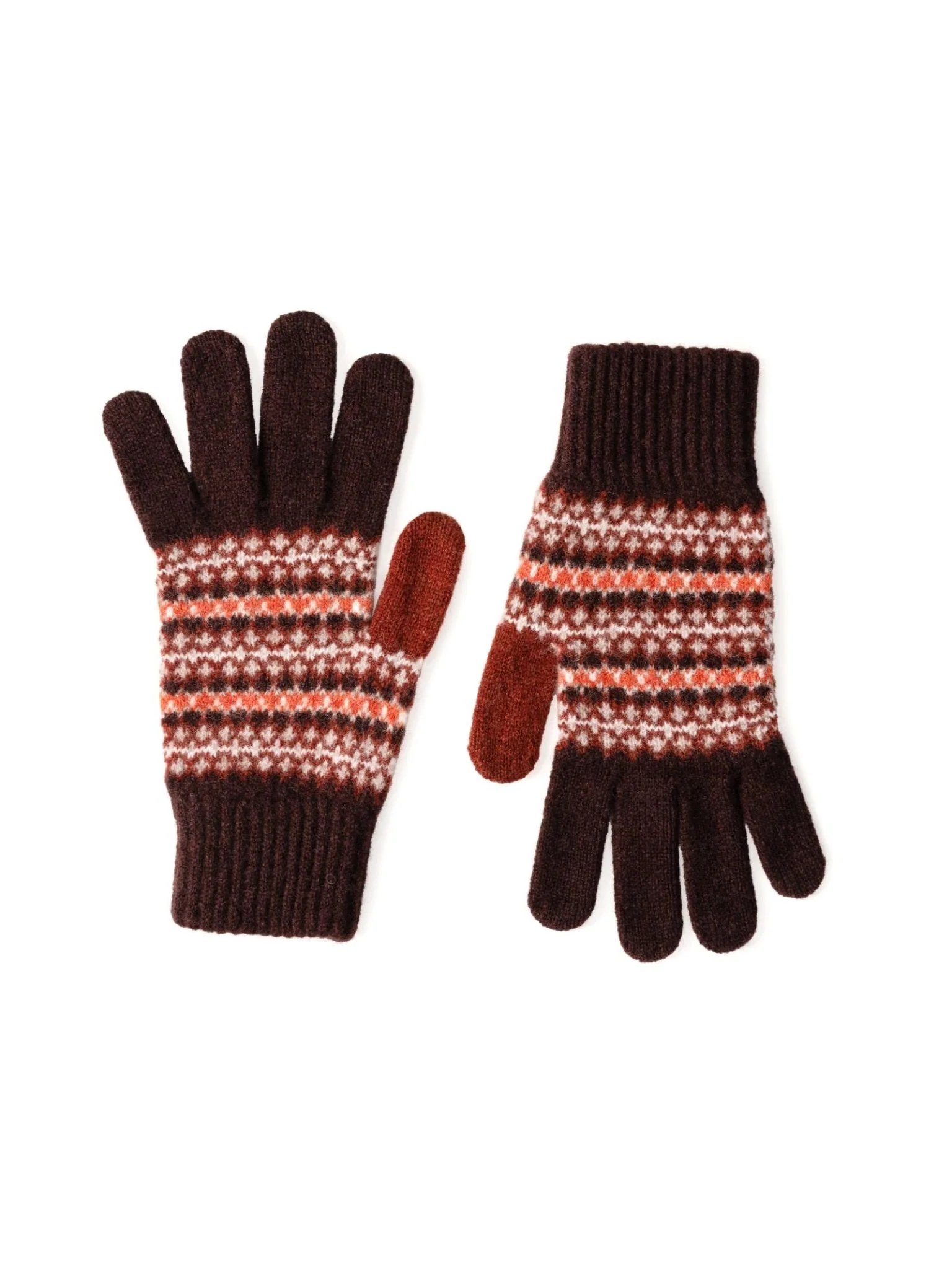 Auld Stock Fairisle Gloves - Image 4