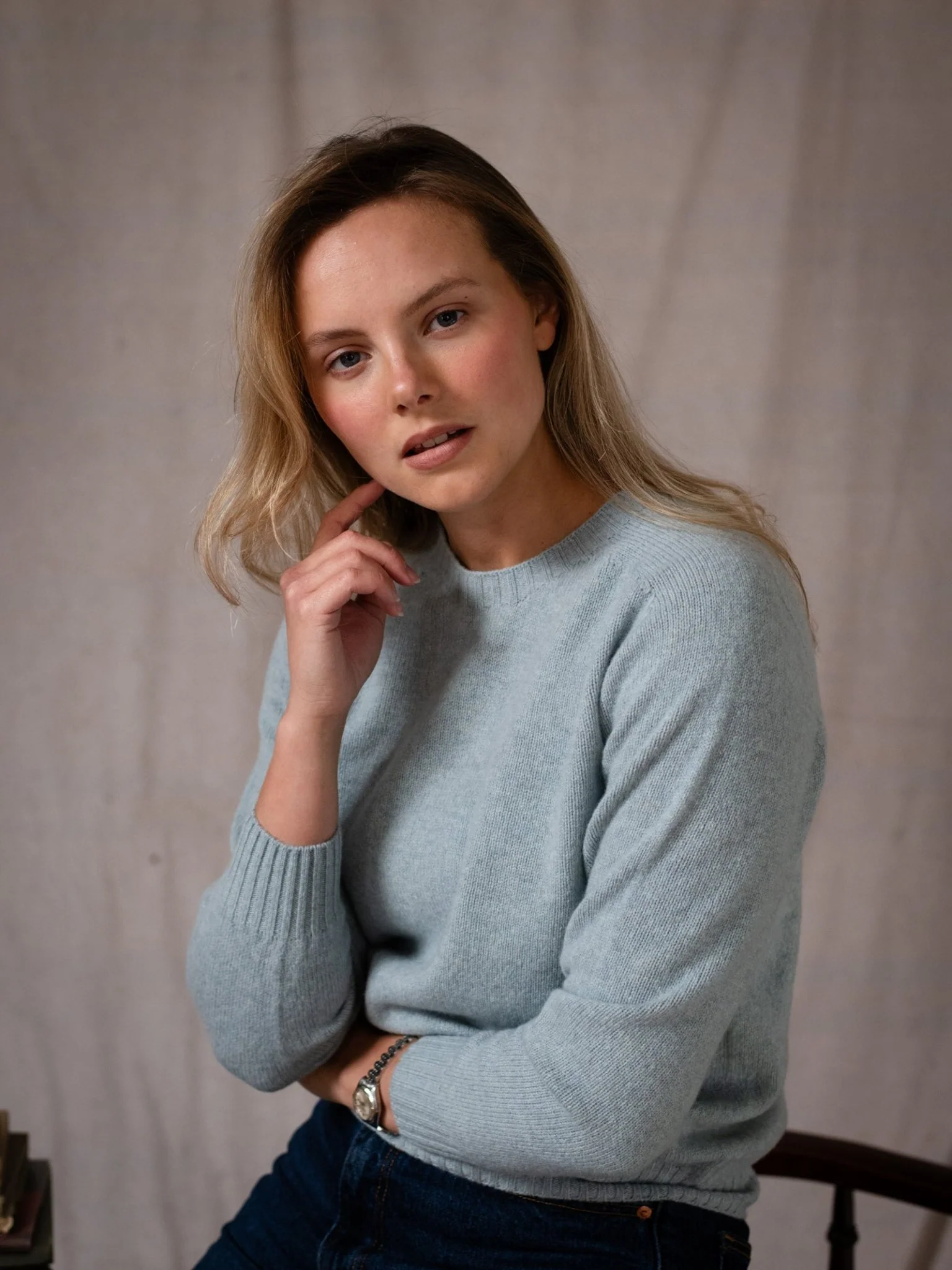 Geelong Lambswool Crew Neck Jumper - Image 17
