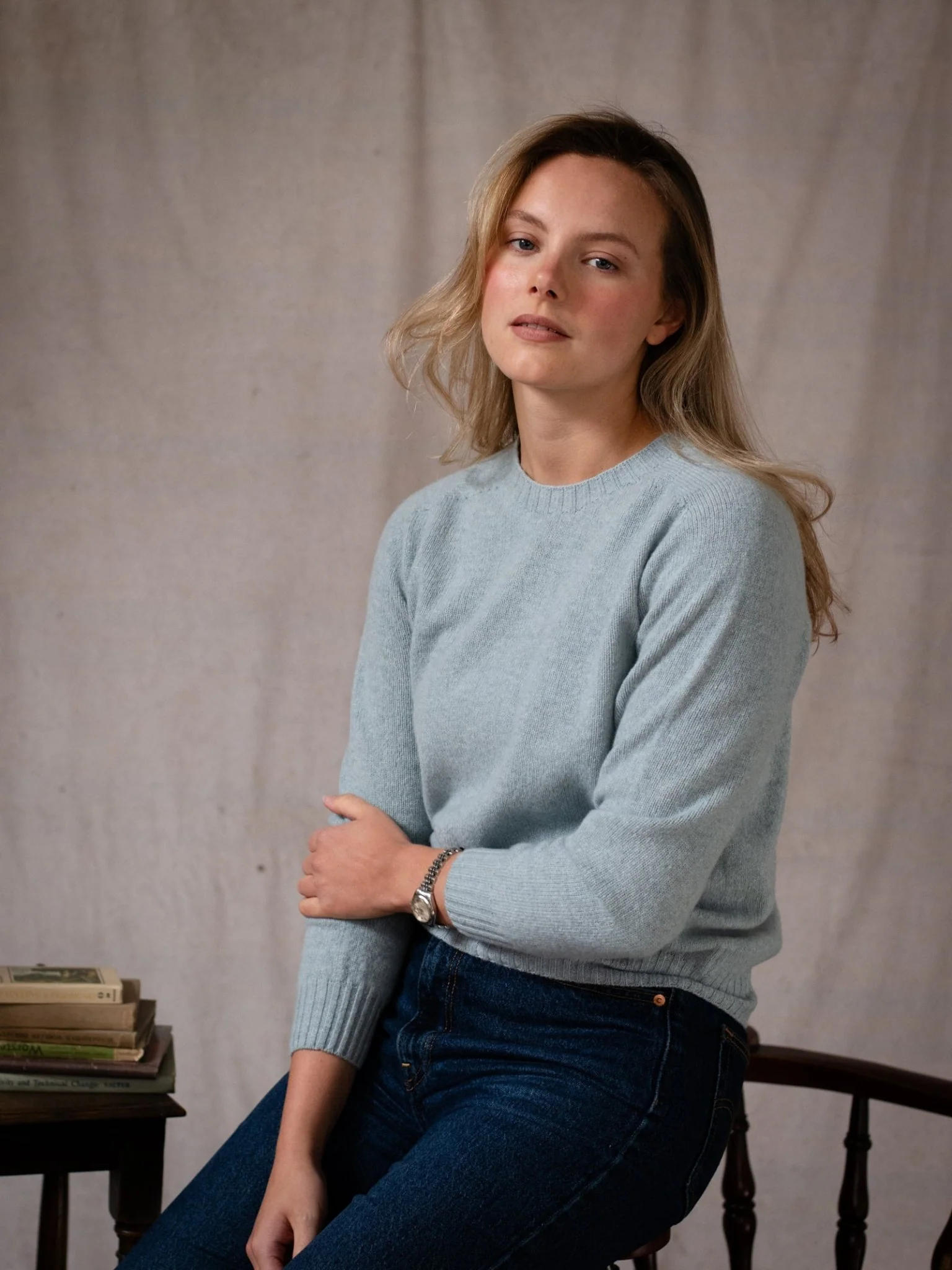 Geelong Lambswool Crew Neck Jumper - Image 18