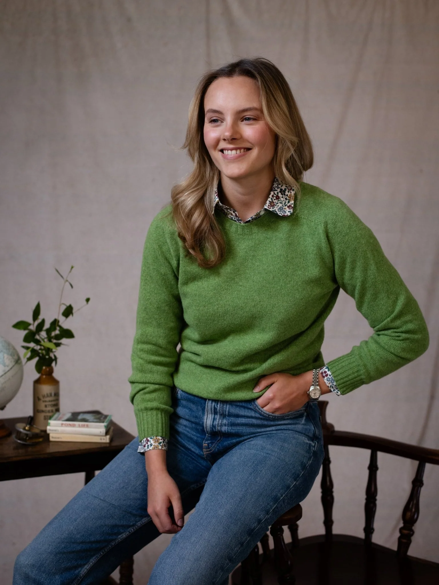 Geelong Lambswool Crew Neck Jumper - Image 21