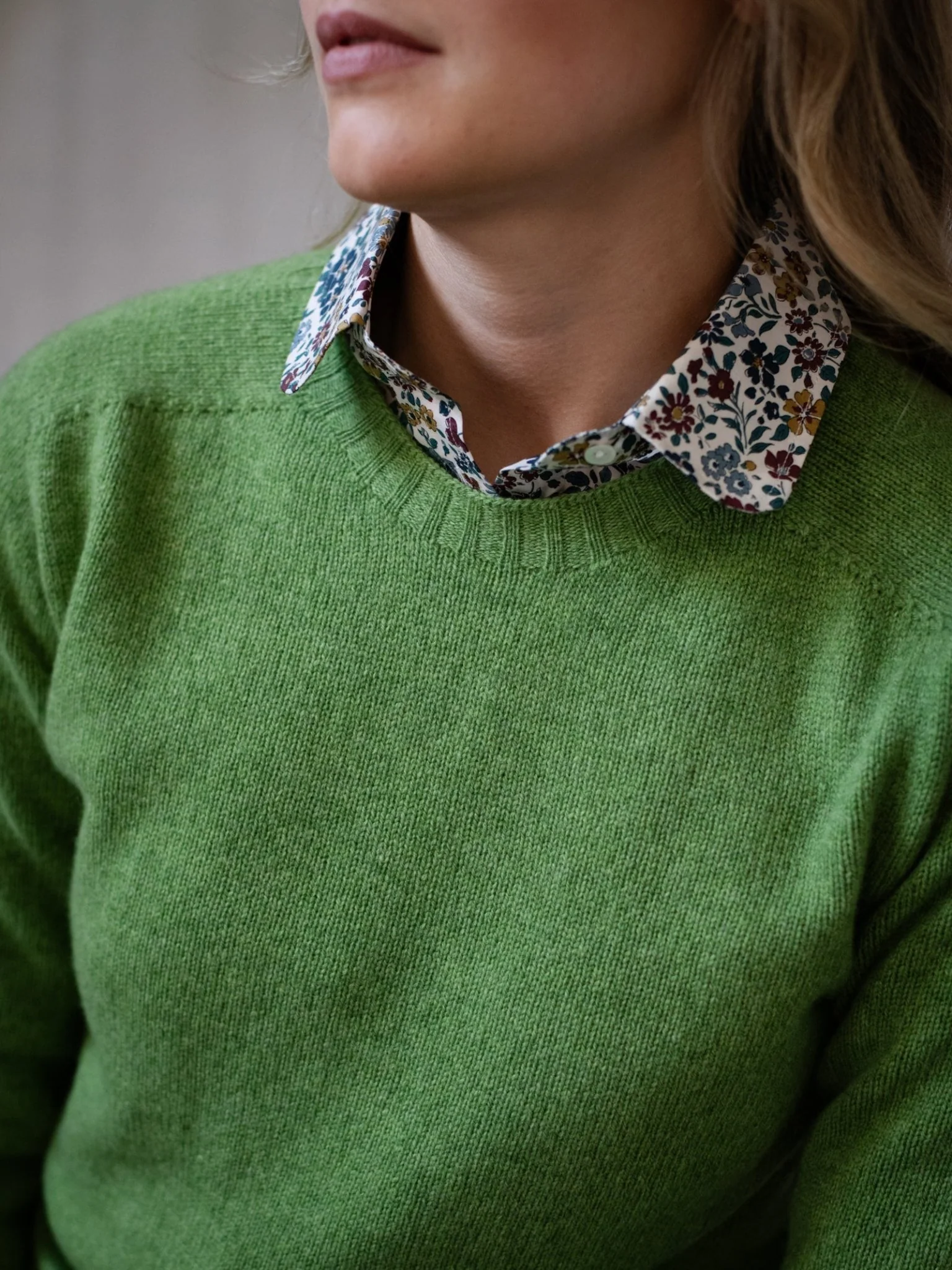 Geelong Lambswool Crew Neck Jumper - Image 23