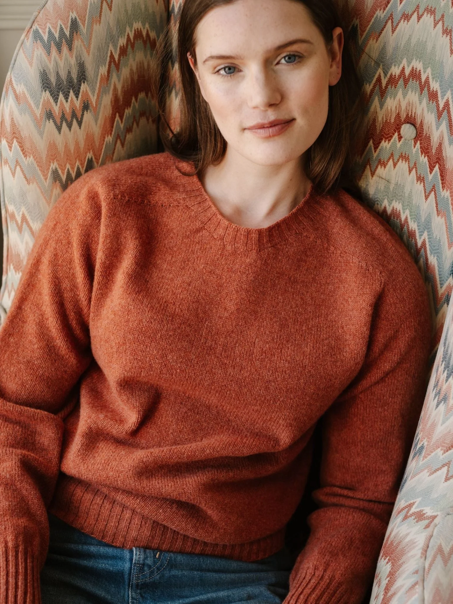 Geelong Lambswool Crew Neck Jumper - Image 25