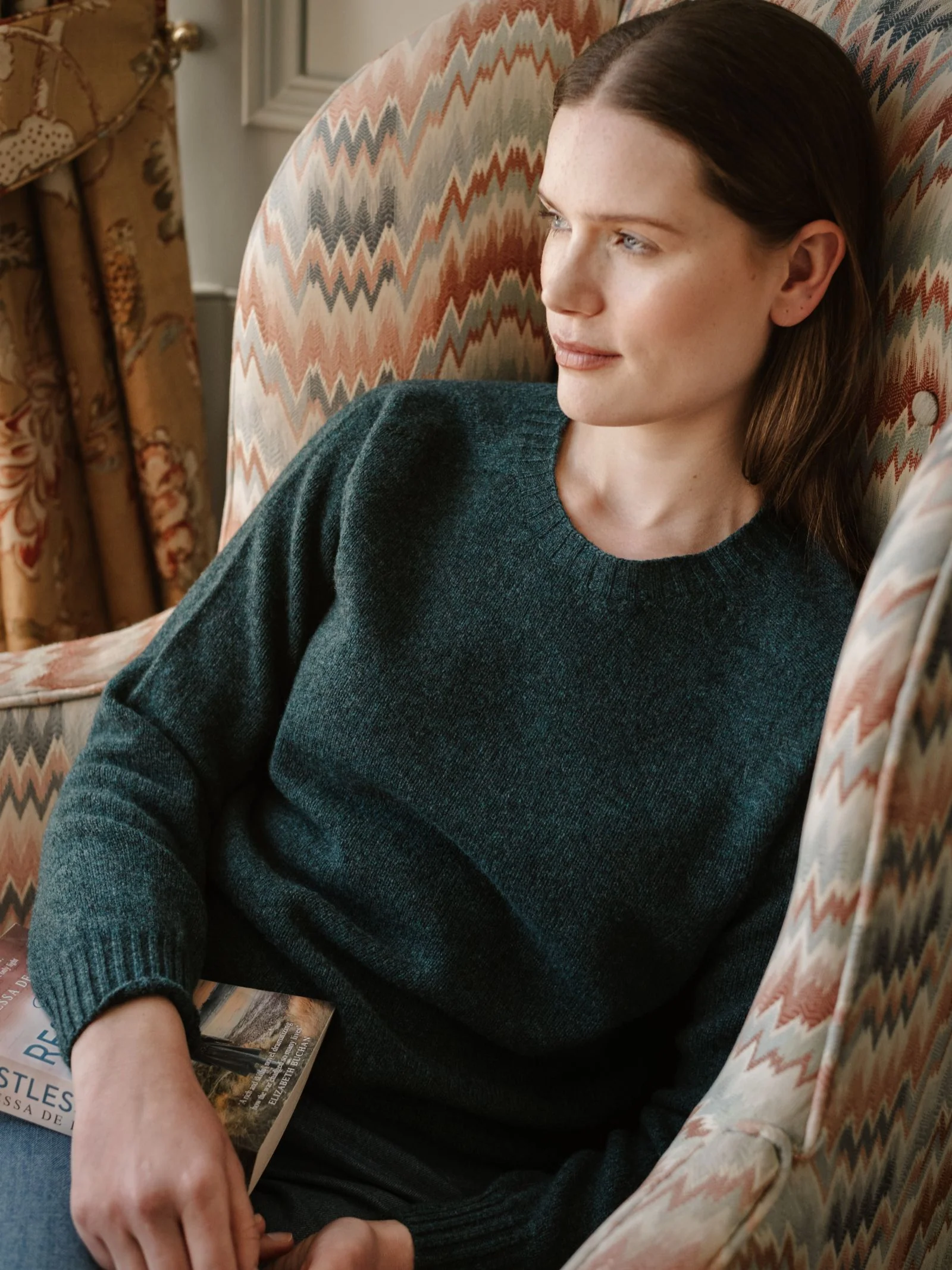 Geelong Lambswool Crew Neck Jumper - Image 28