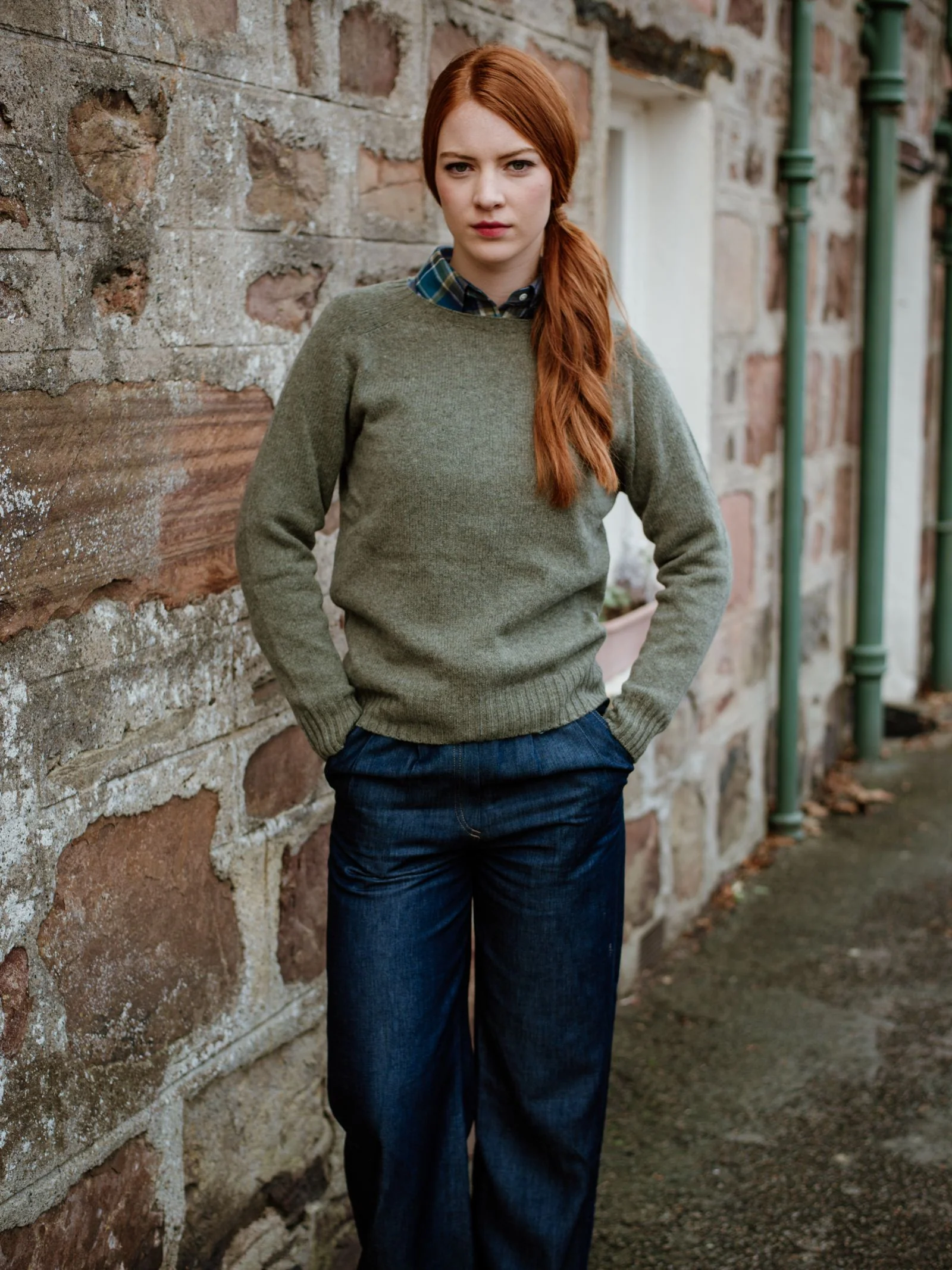 Geelong Lambswool Crew Neck Jumper - Image 6