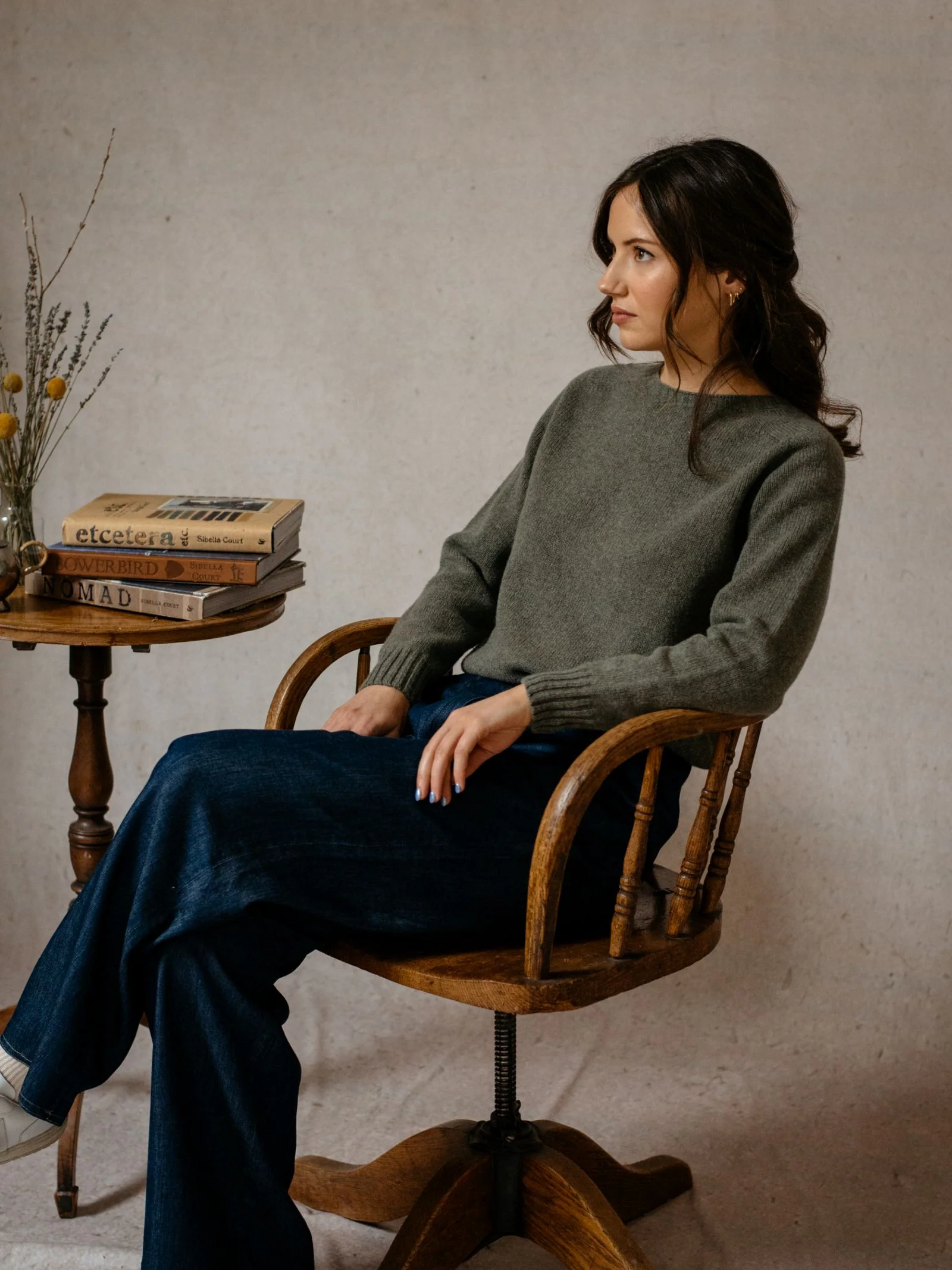Geelong Lambswool Crew Neck Jumper - Image 7