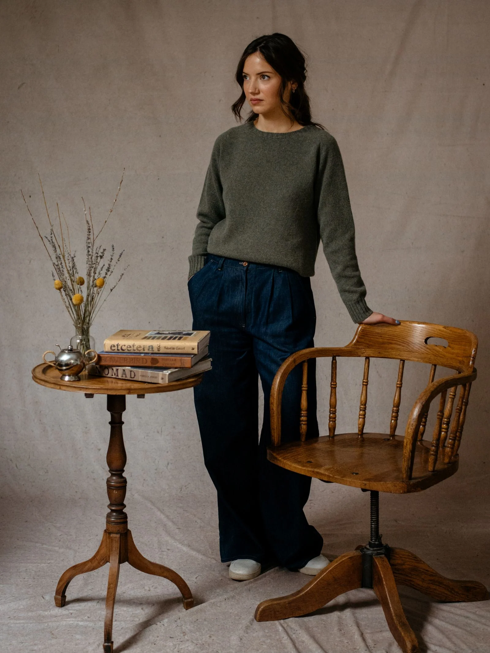 Geelong Lambswool Crew Neck Jumper - Image 8