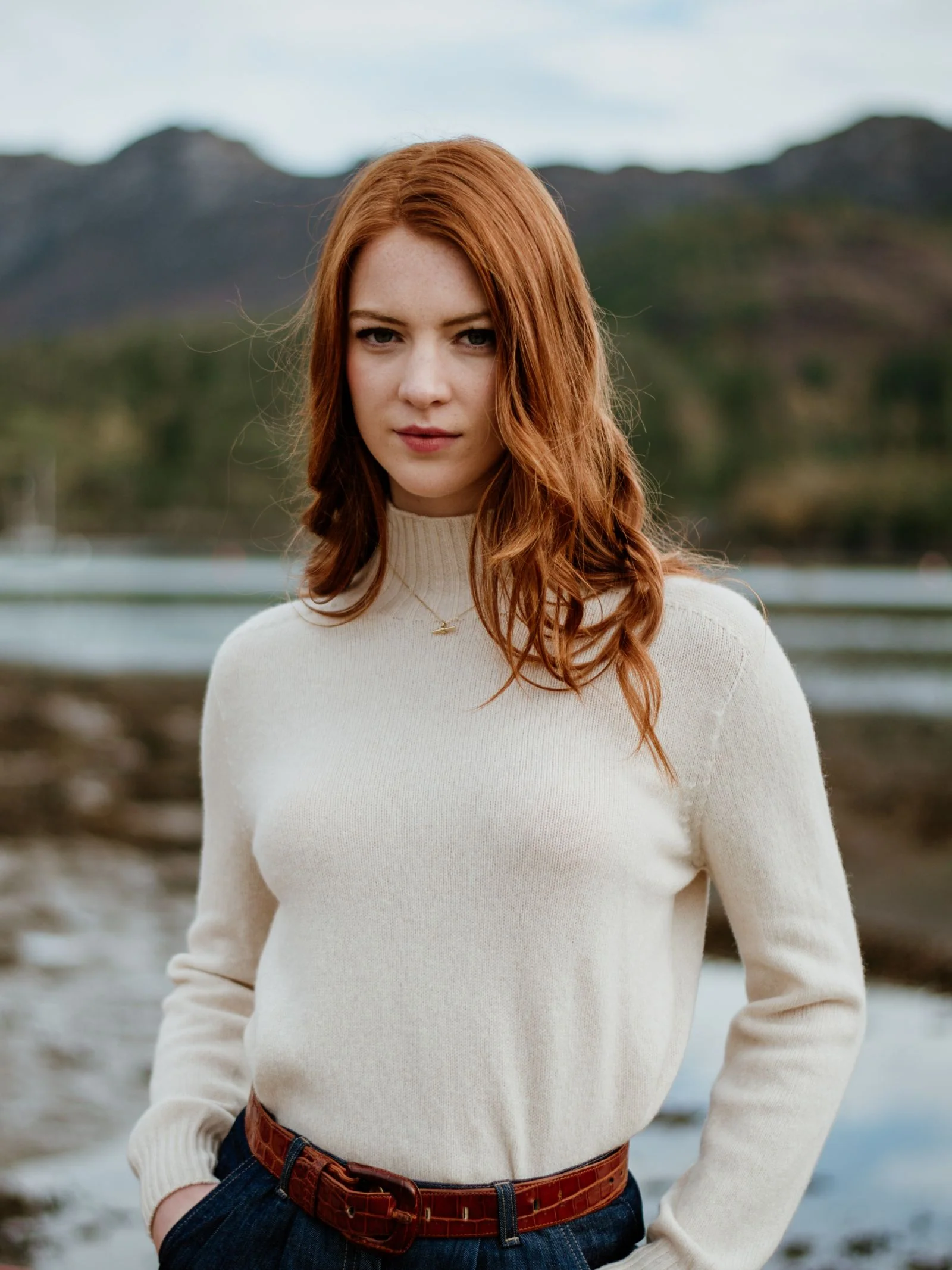 Geelong Lambswool Funnel Neck - Image 4